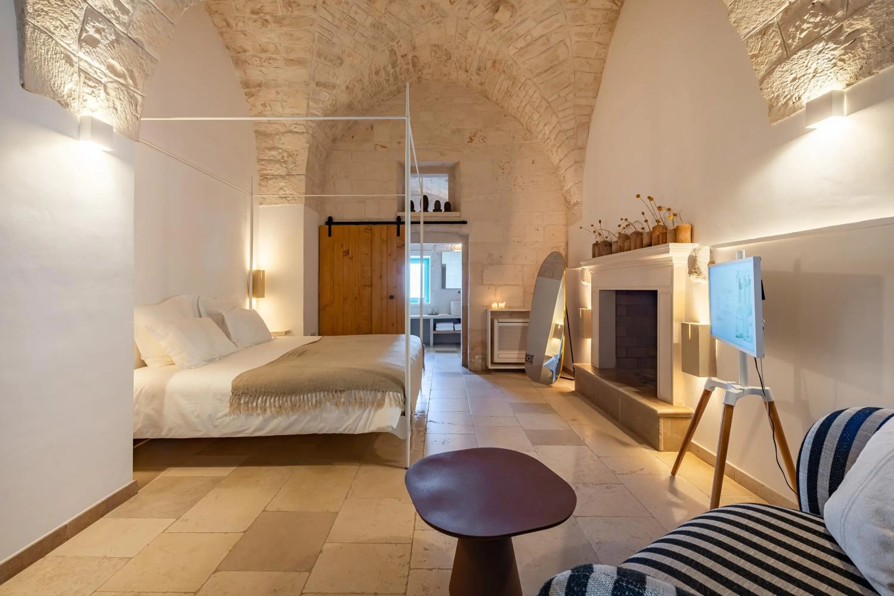 Photo of the whole room, Bed in Masseria Valentina