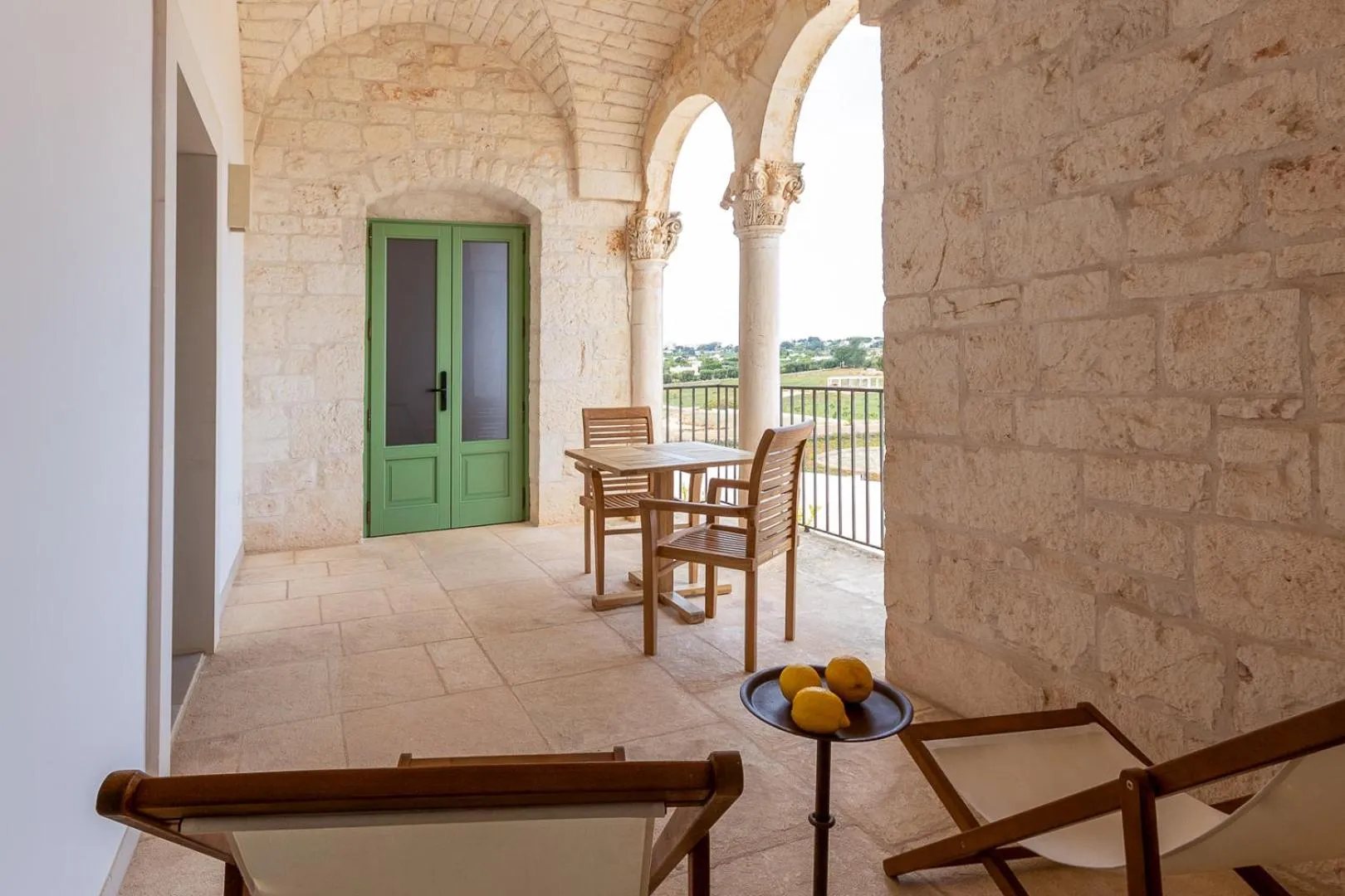 Balcony/Terrace in Masseria Valentina