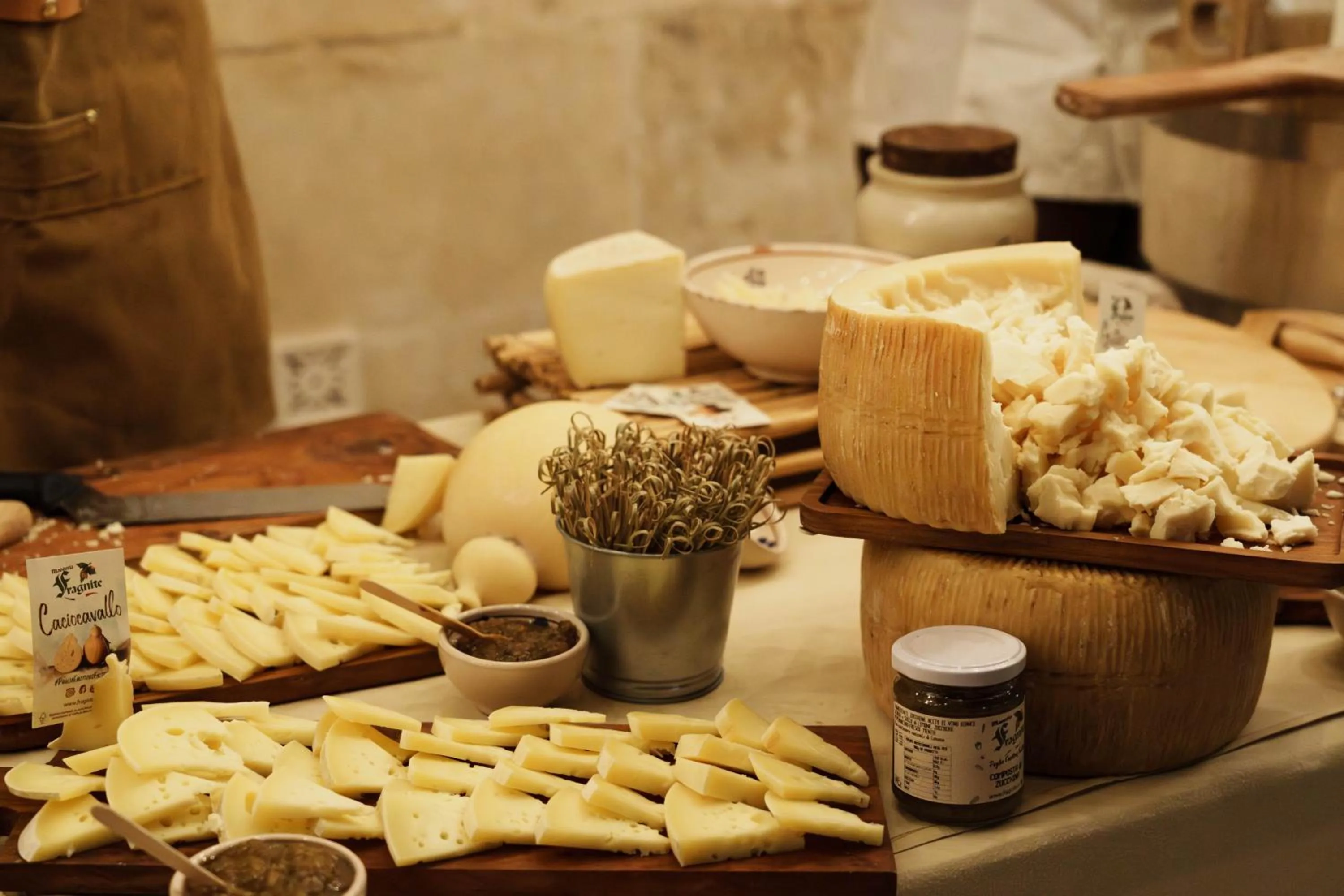 Food in Masseria Valentina