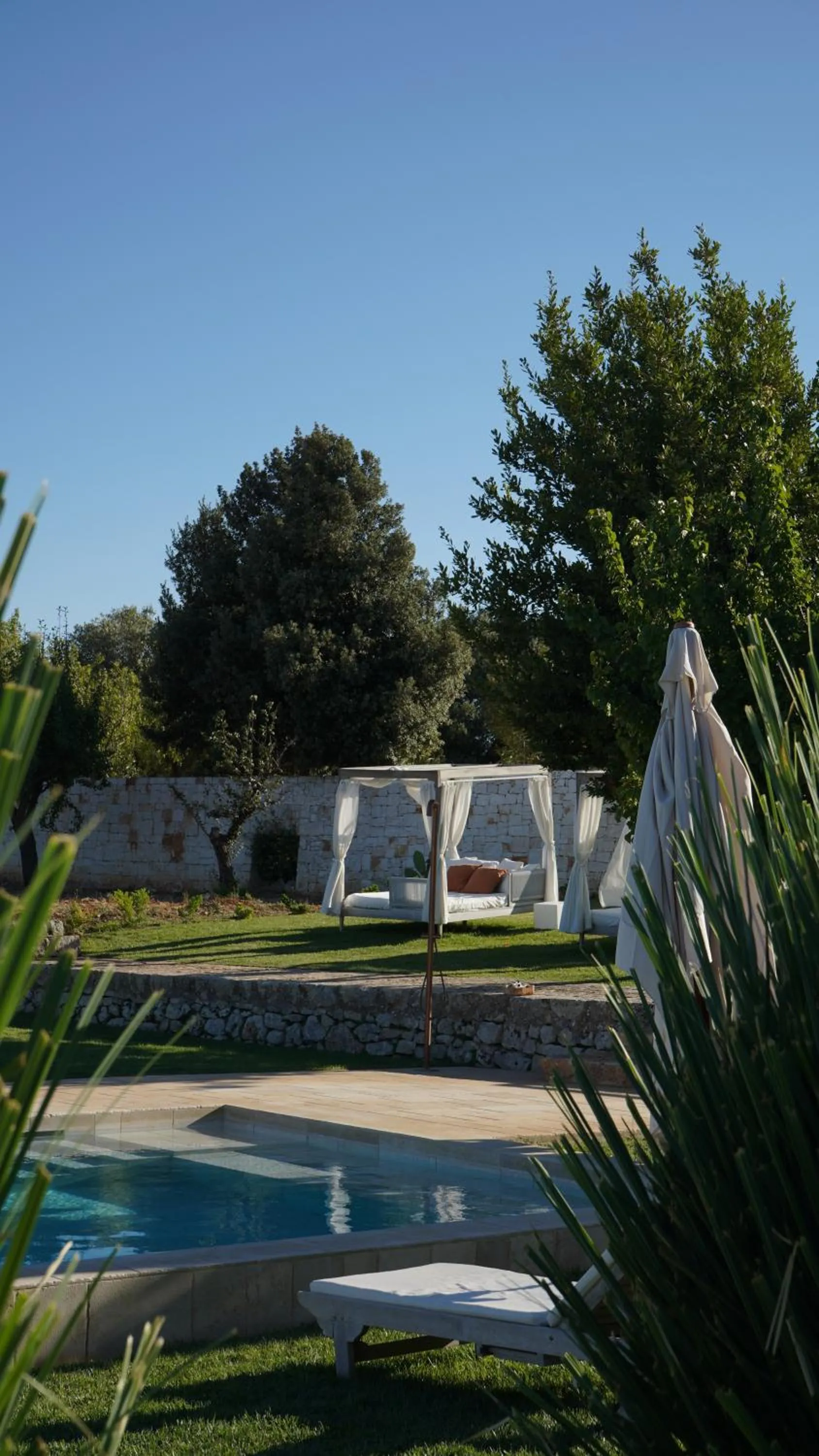 Swimming pool in Masseria Valentina