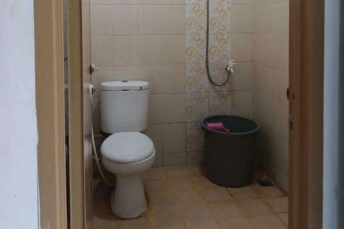 Bathroom in Hotel O Kng Homestay Syariah