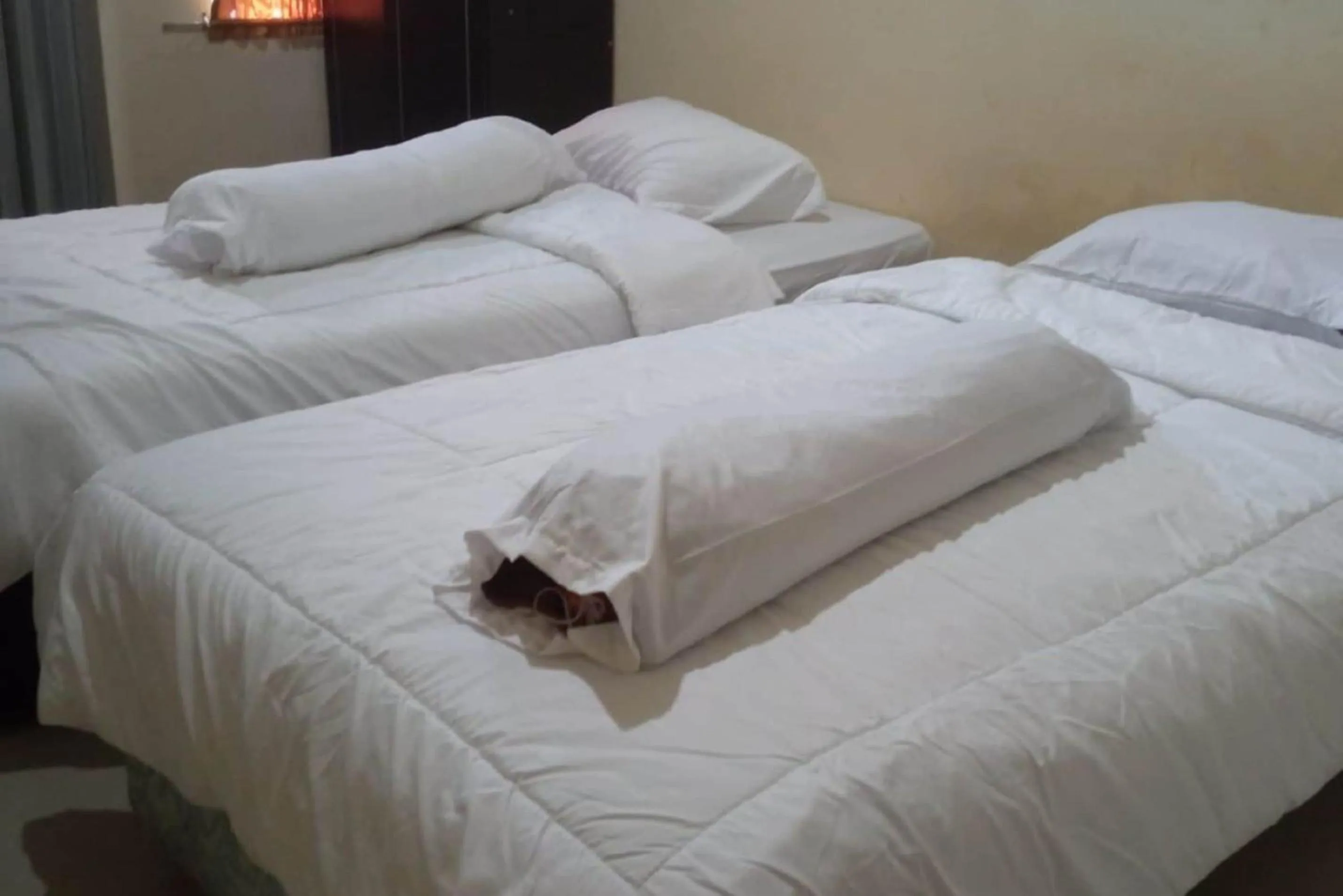 Bedroom, Bed in Hotel O Neva Guest House SyariahNearWaduk Cipta Karya