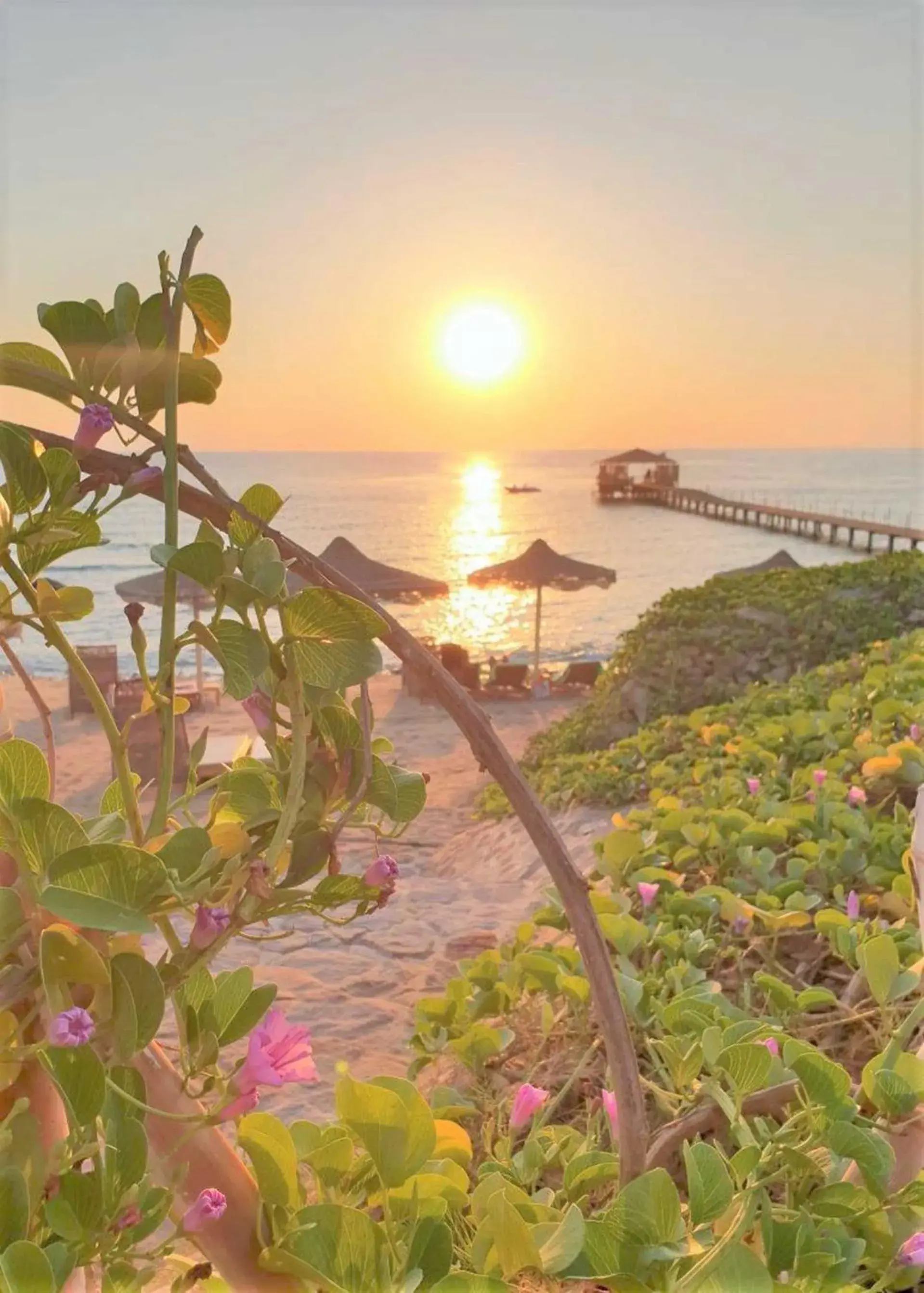 Sea view in Rohanou Beach Resort Sea view in Rohanou Beach Resort