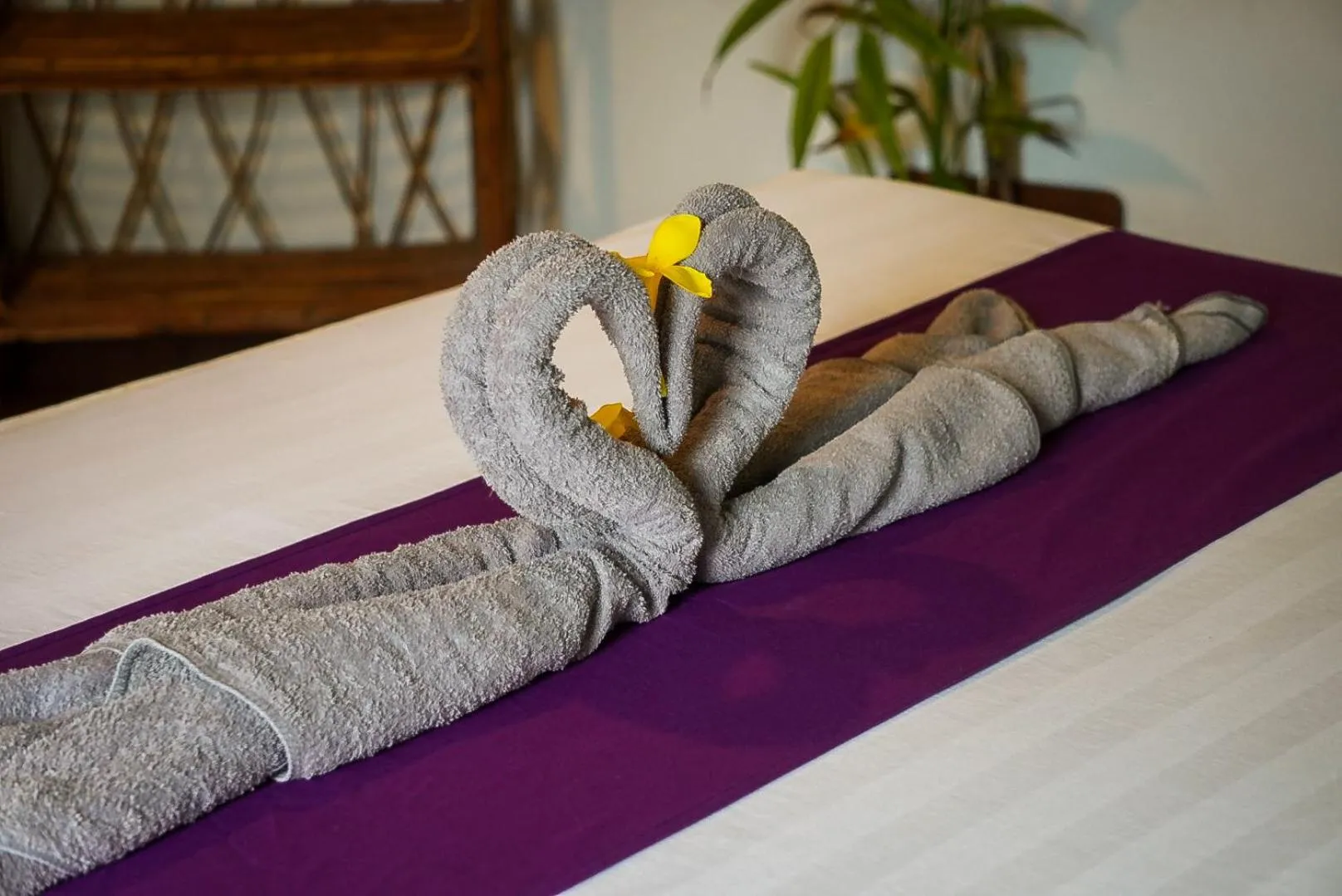 Decorative detail, Bed in Bohemiaz Resort and Spa Kampot