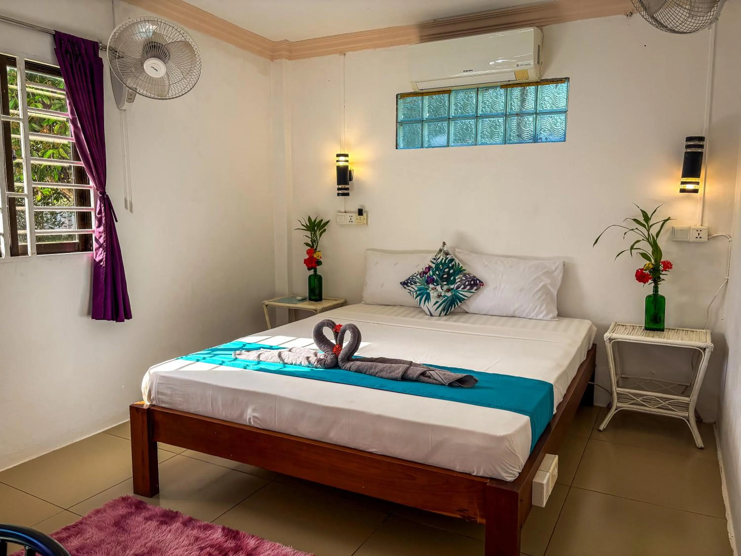 Bedroom, Bed in Bohemiaz Resort and Spa Kampot