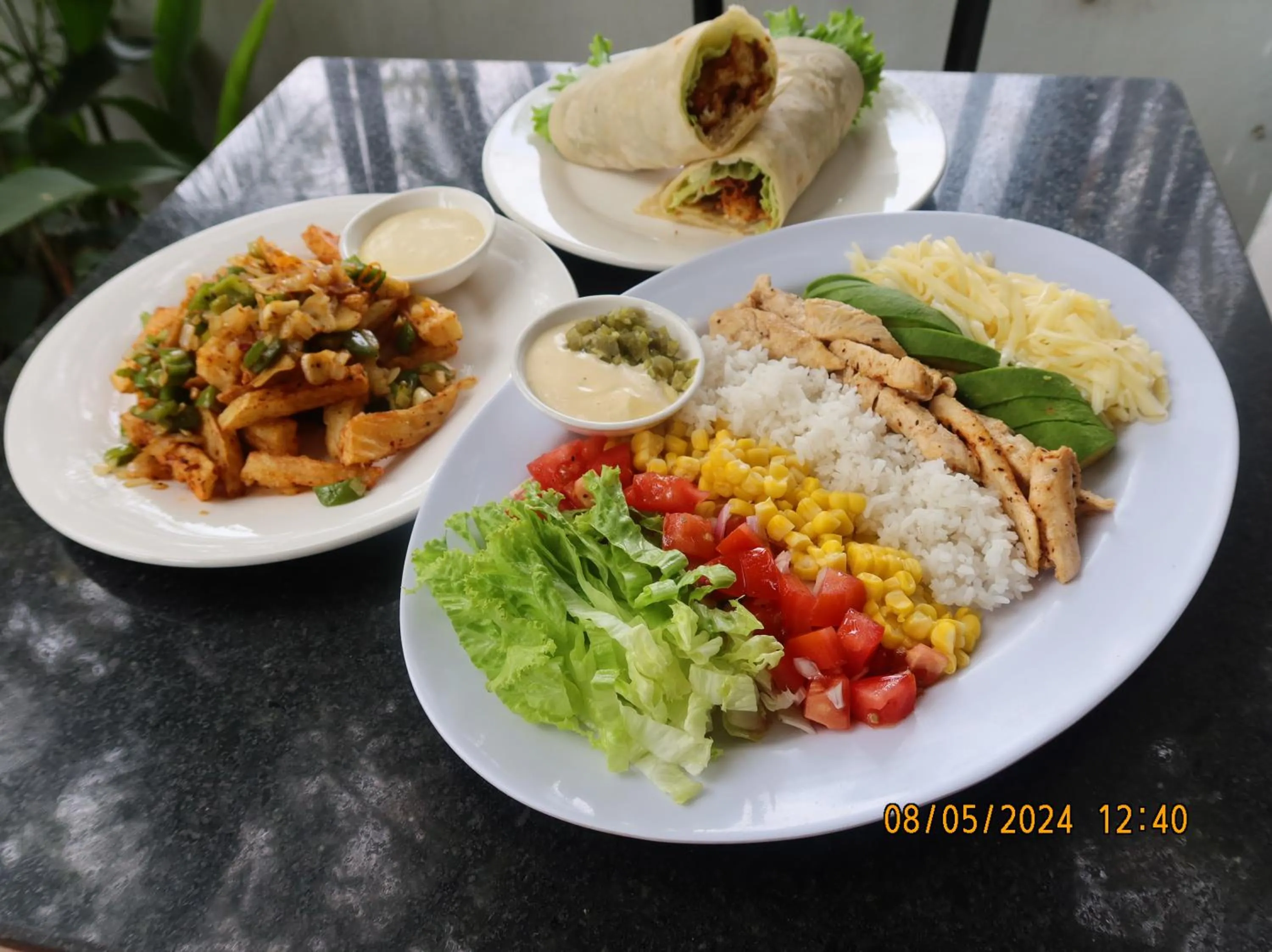 Food in Bohemiaz Resort and Spa Kampot