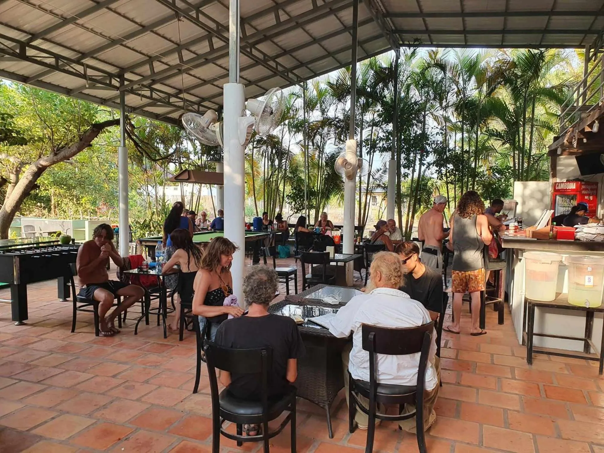 Restaurant/places to eat in Bohemiaz Resort and Spa Kampot