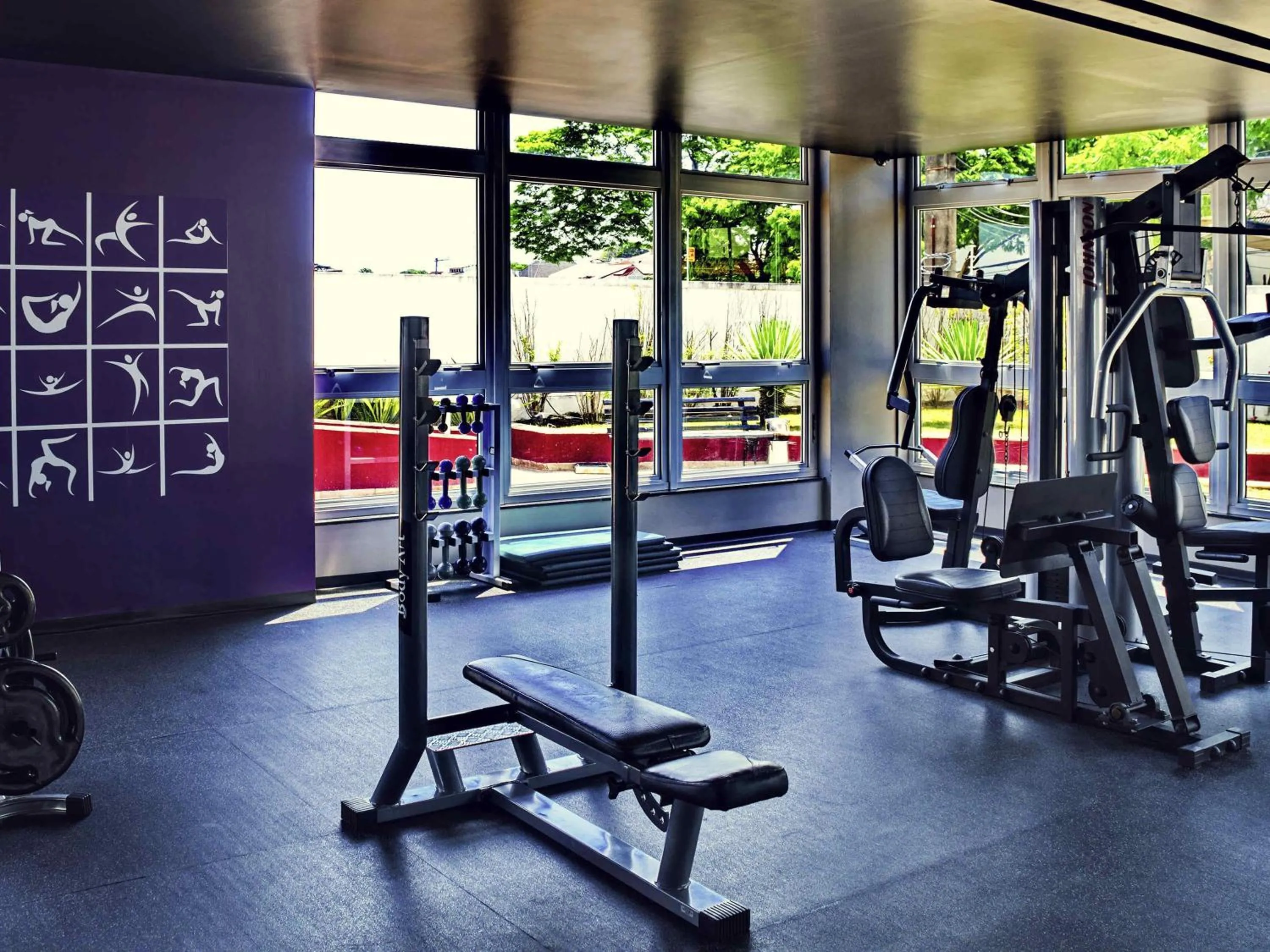 Fitness centre/facilities in Mercure Sao Jose dos Campos
