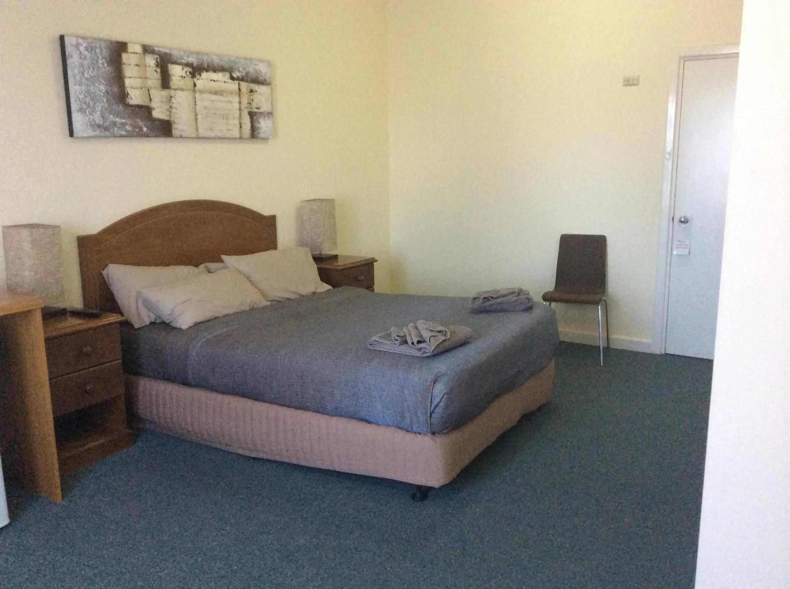 Bed in New Whyalla Hotel