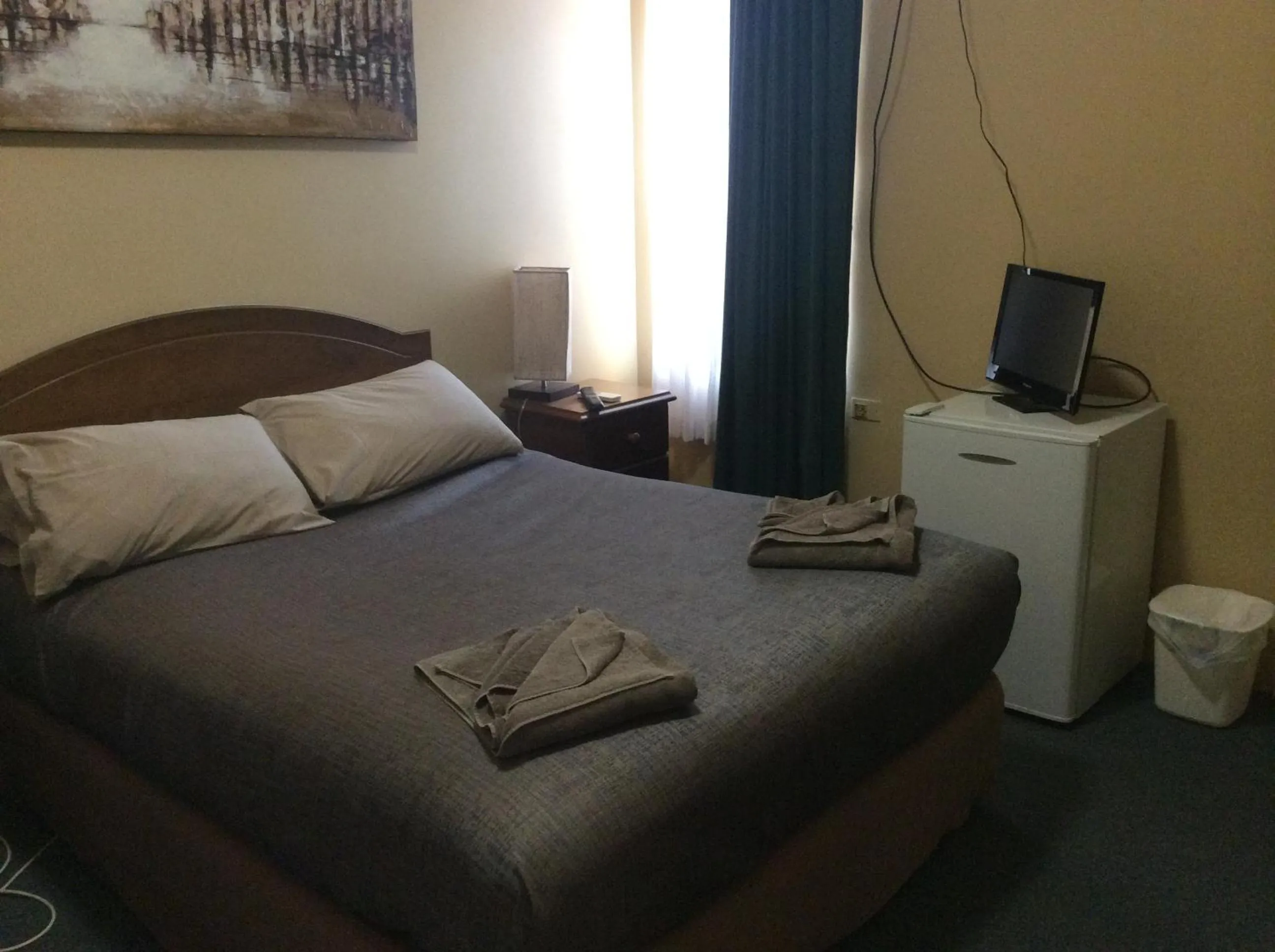 Bed in New Whyalla Hotel