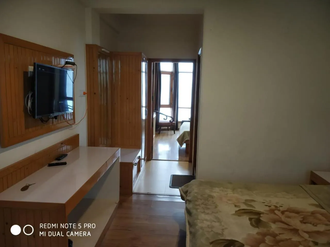 Bedroom, Bed in Hotel Golf Links, Mashobra