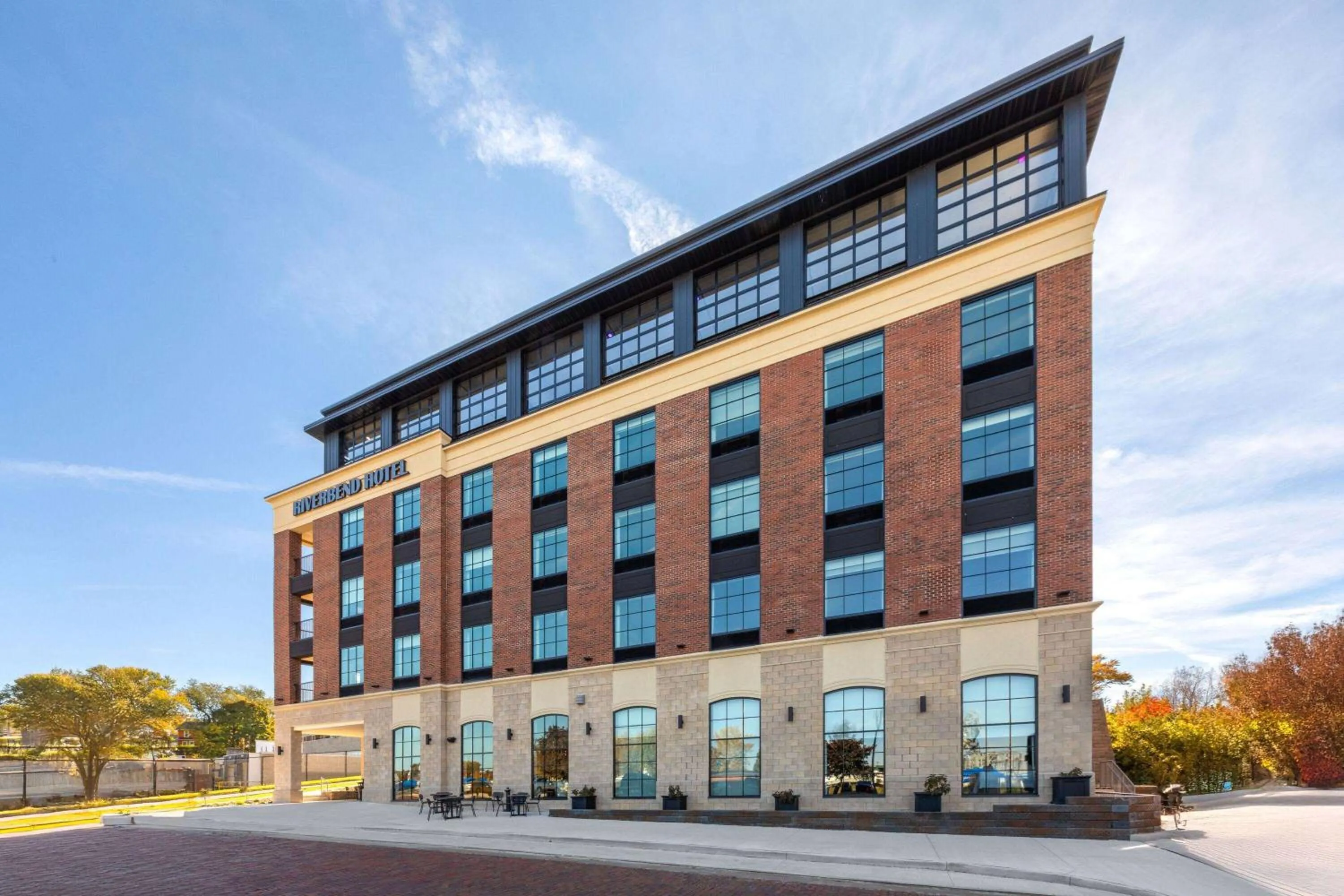 Property building in Riverbend Hotel and Suites, Trademark Collection by Wyndham