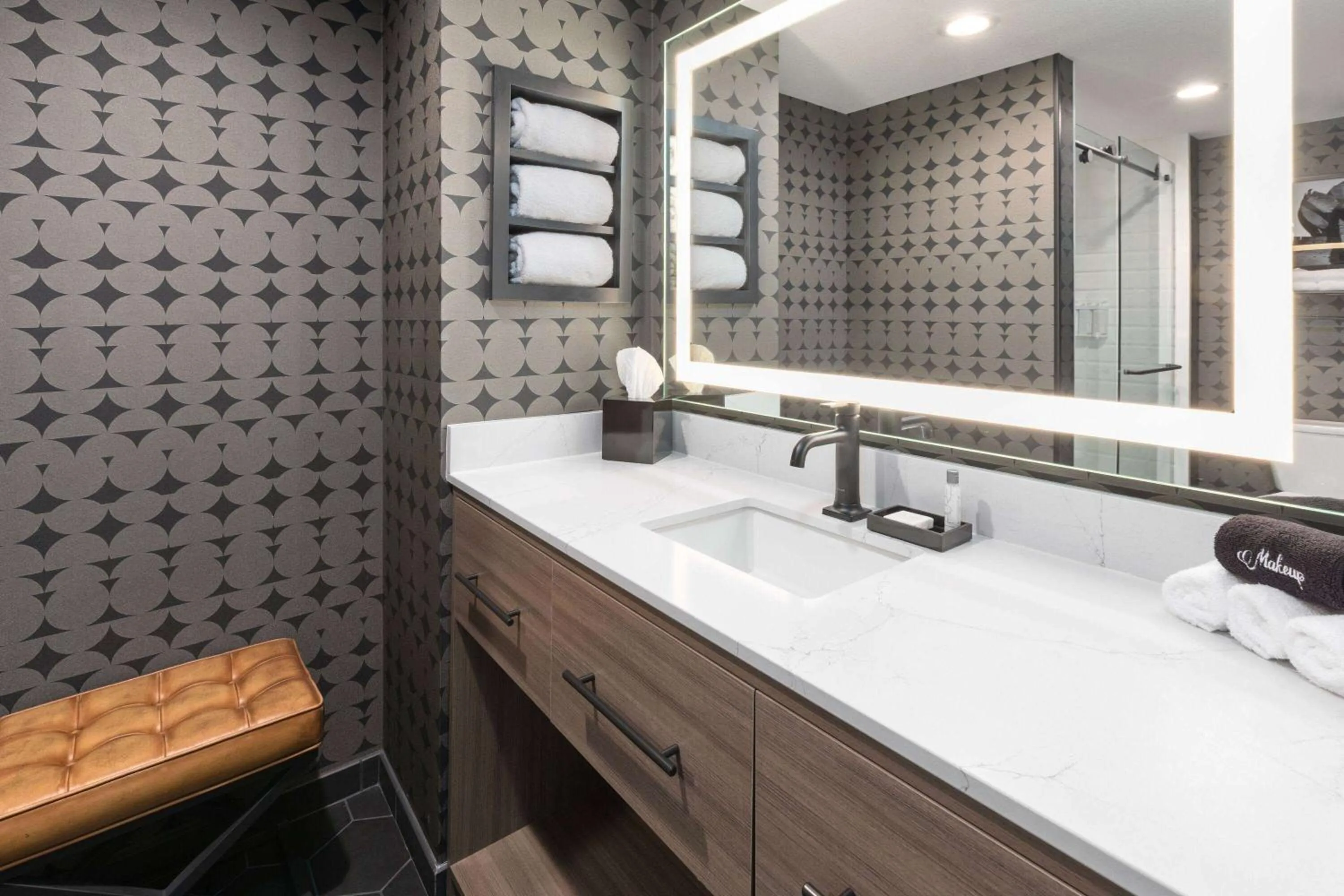 Bathroom in Riverbend Hotel and Suites, Trademark Collection by Wyndham