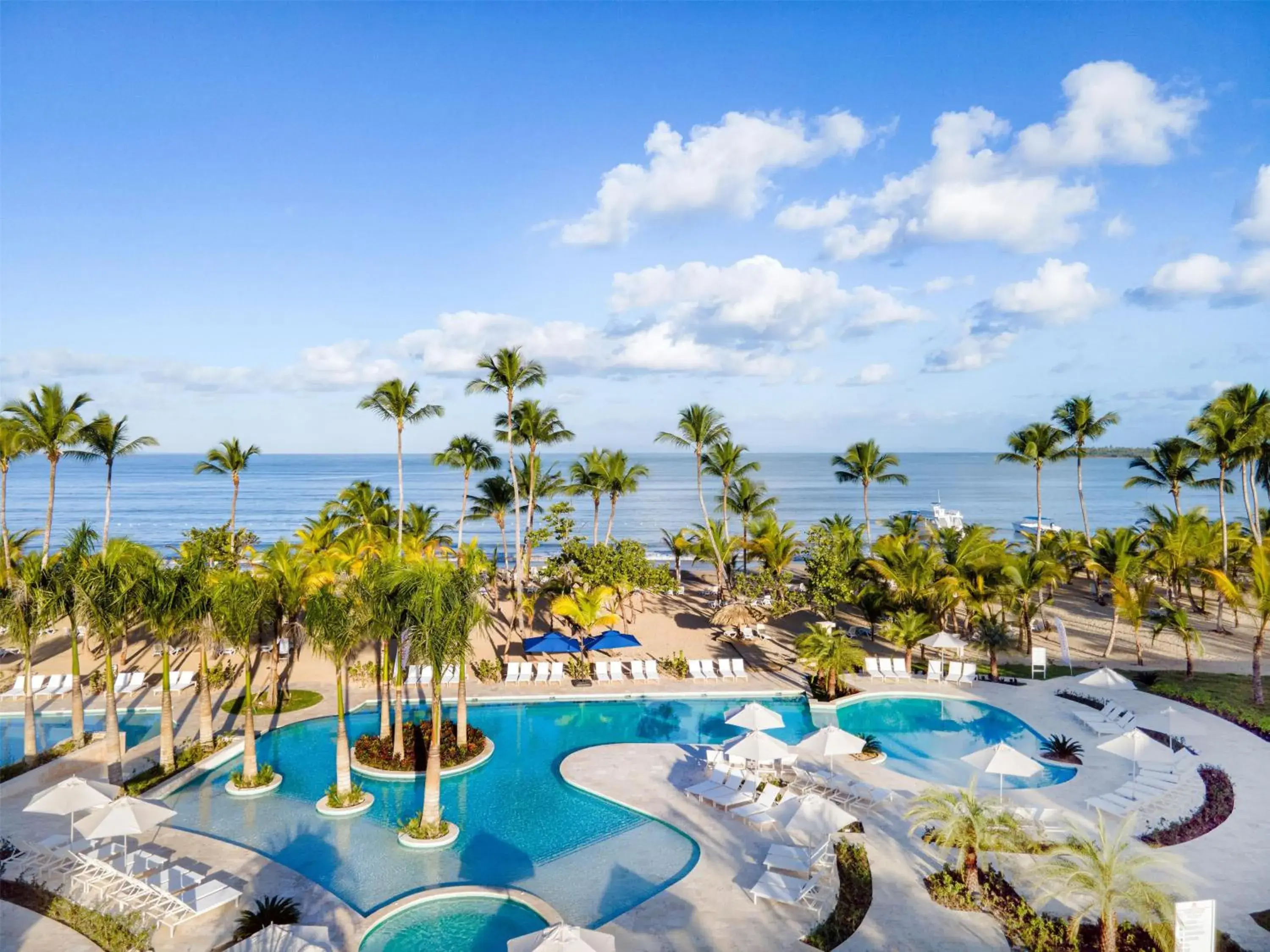 Pool view in Viva Miches by Wyndham, a Trademark All Inclusive Resort Pool view in Viva Miches by Wyndham, a Trademark All Inclusive Resort