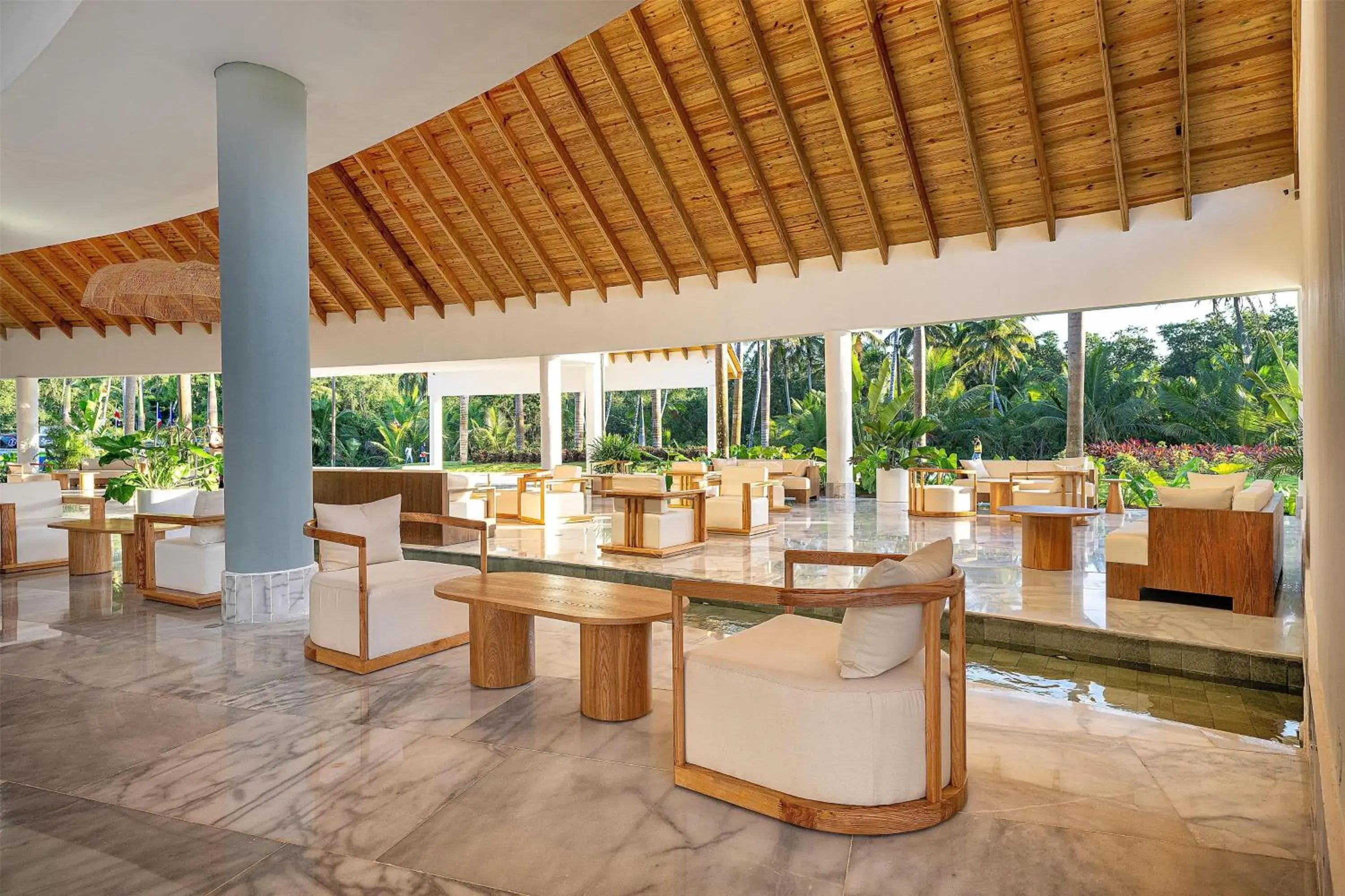 Lobby or reception in Viva Miches by Wyndham, a Trademark All Inclusive Resort Lobby or reception in Viva Miches by Wyndham, a Trademark All Inclusive Resort