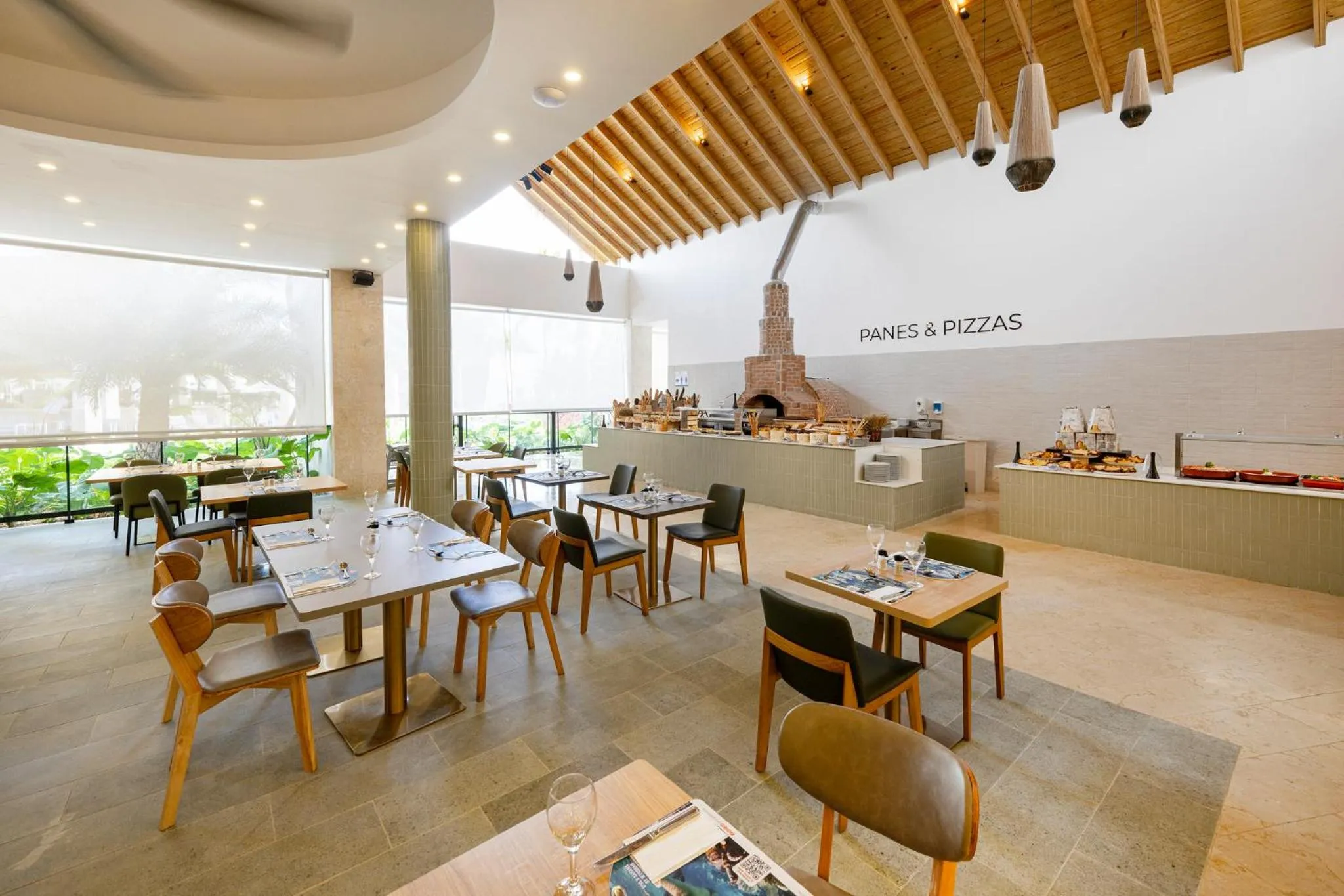 Buffet breakfast in Viva Miches by Wyndham, a Trademark All Inclusive Resort