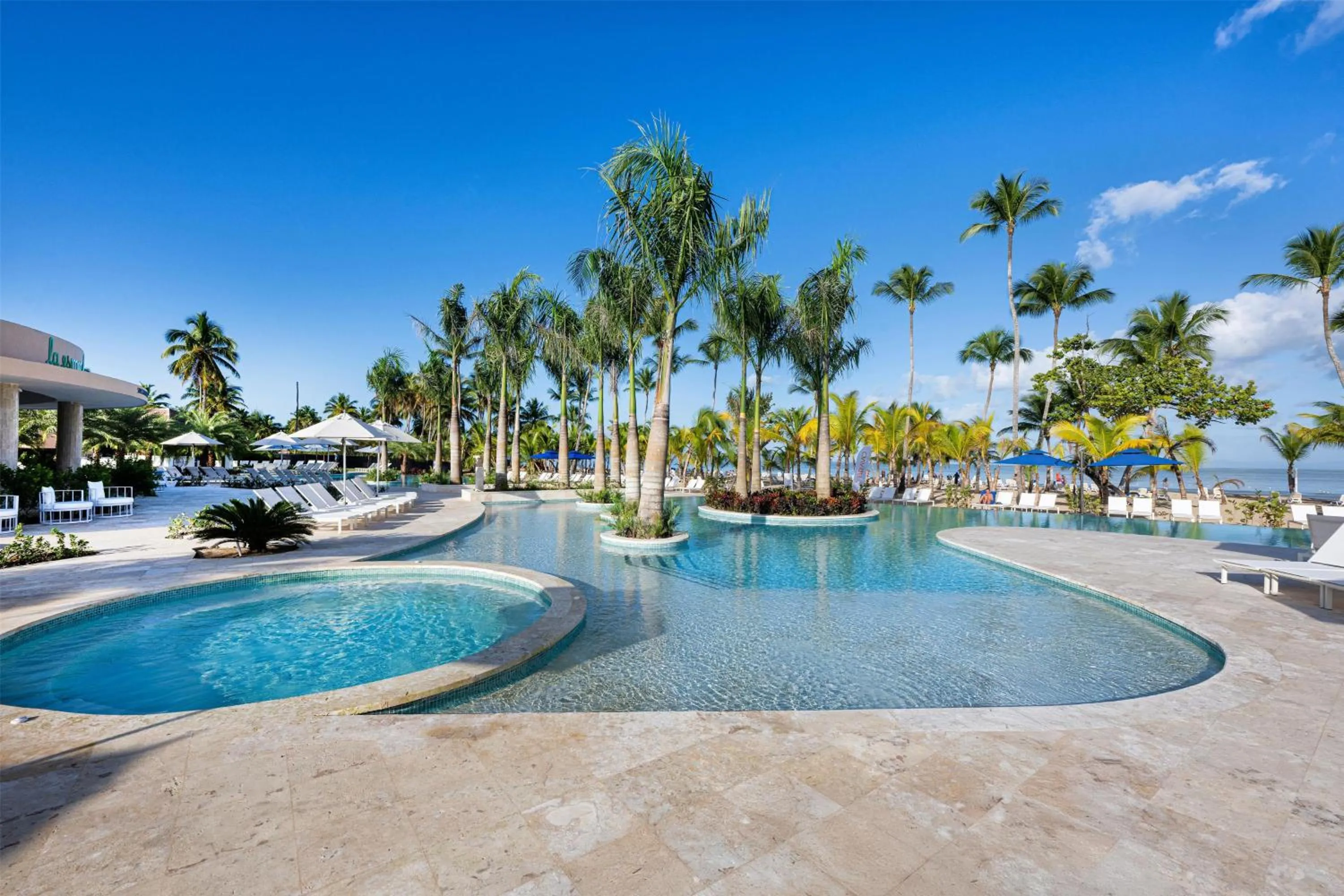 Pool view in Viva Miches by Wyndham, a Trademark All Inclusive Resort