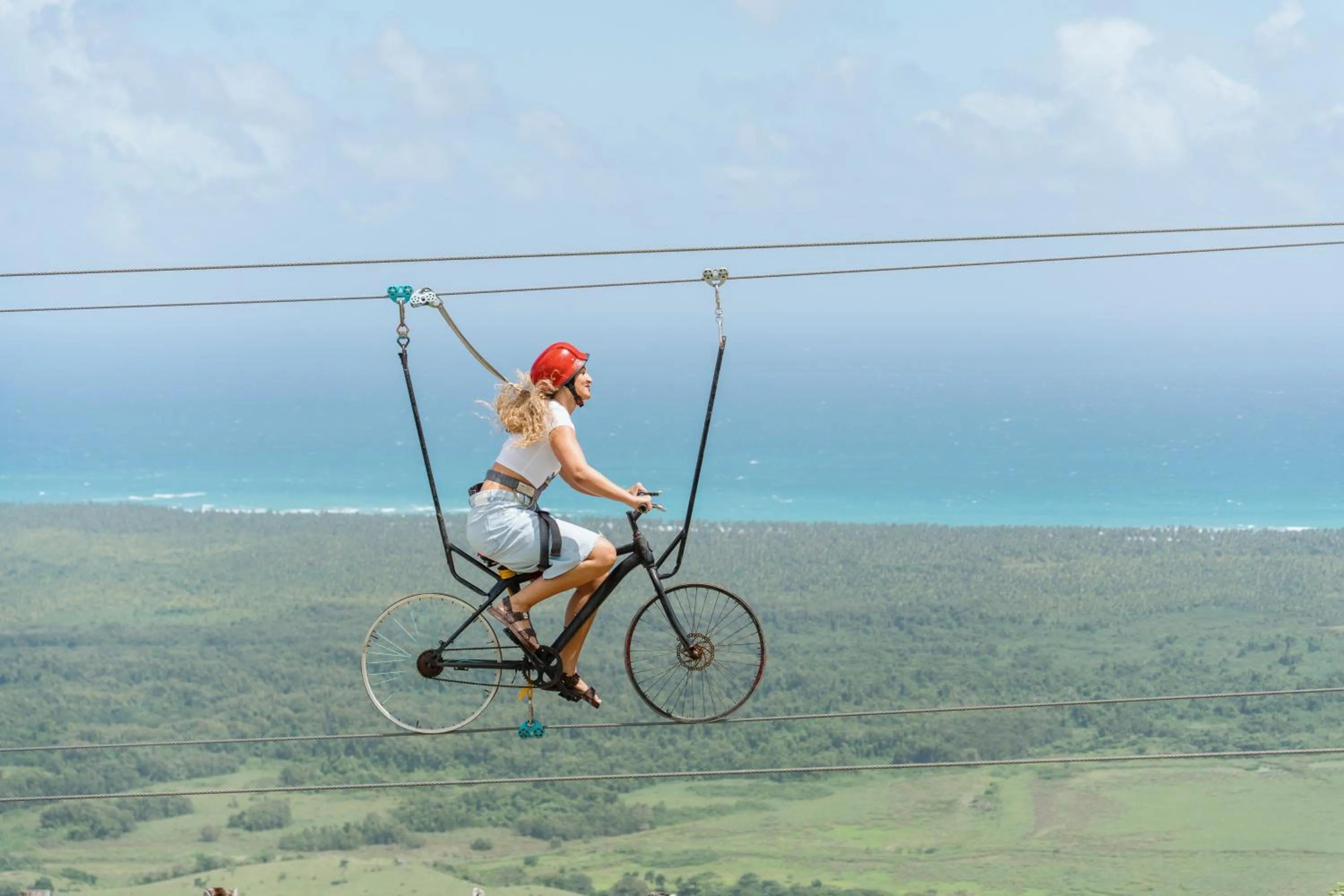 Cycling in Viva Miches by Wyndham, a Trademark All Inclusive Resort