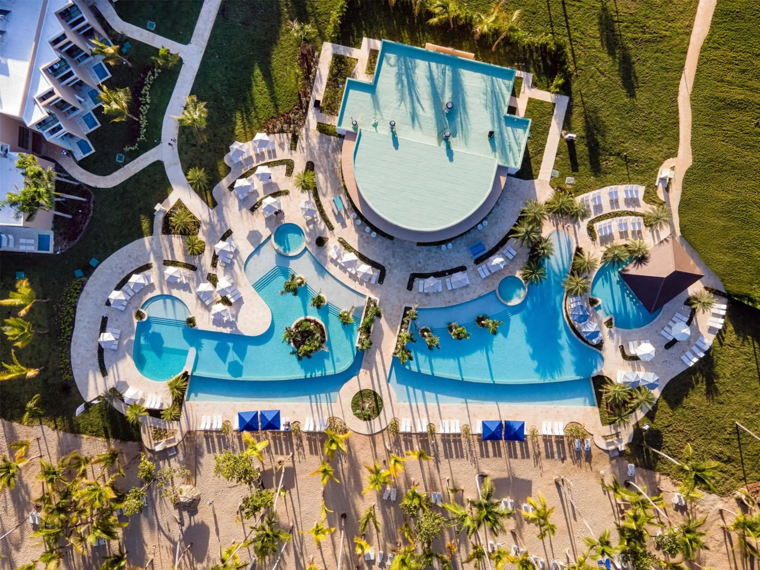 Pool view in Viva Miches by Wyndham, a Trademark All Inclusive Resort Pool view in Viva Miches by Wyndham, a Trademark All Inclusive Resort