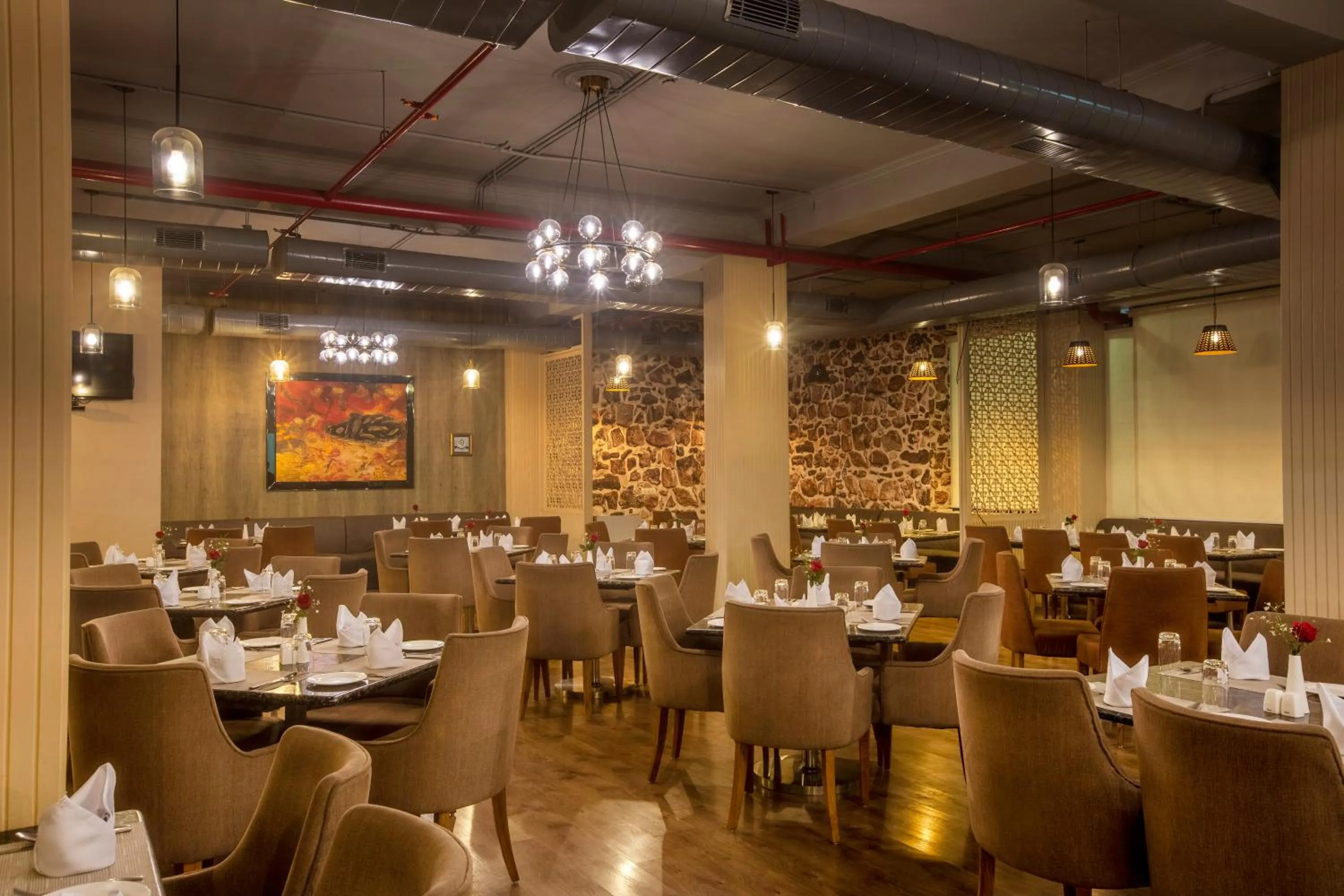 Restaurant/places to eat in Hotel Luxe Opera NH8 - 7km from IGI Airport Delhi