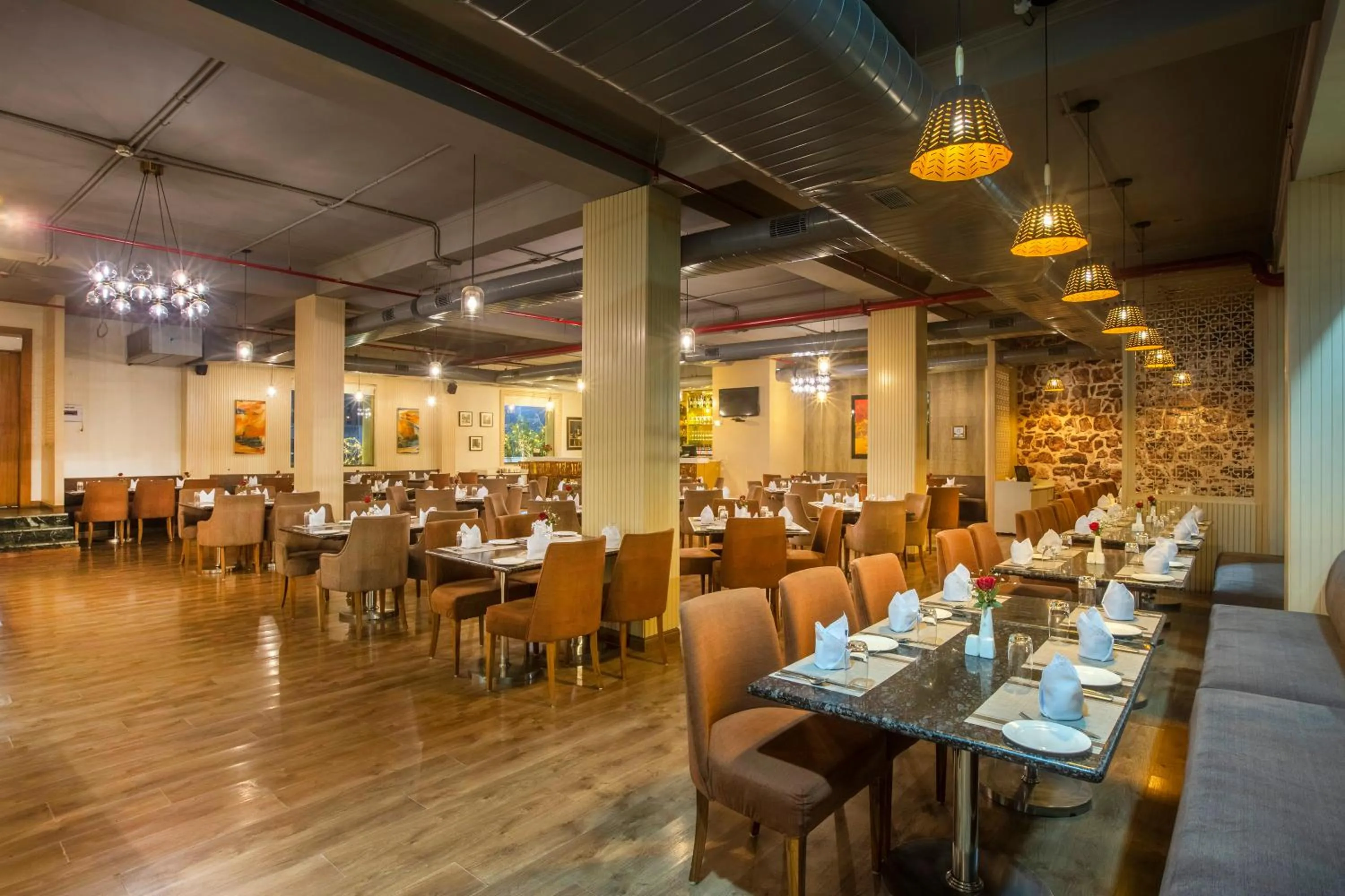 Restaurant/places to eat in Hotel Luxe Opera NH8 - 7km from IGI Airport Delhi