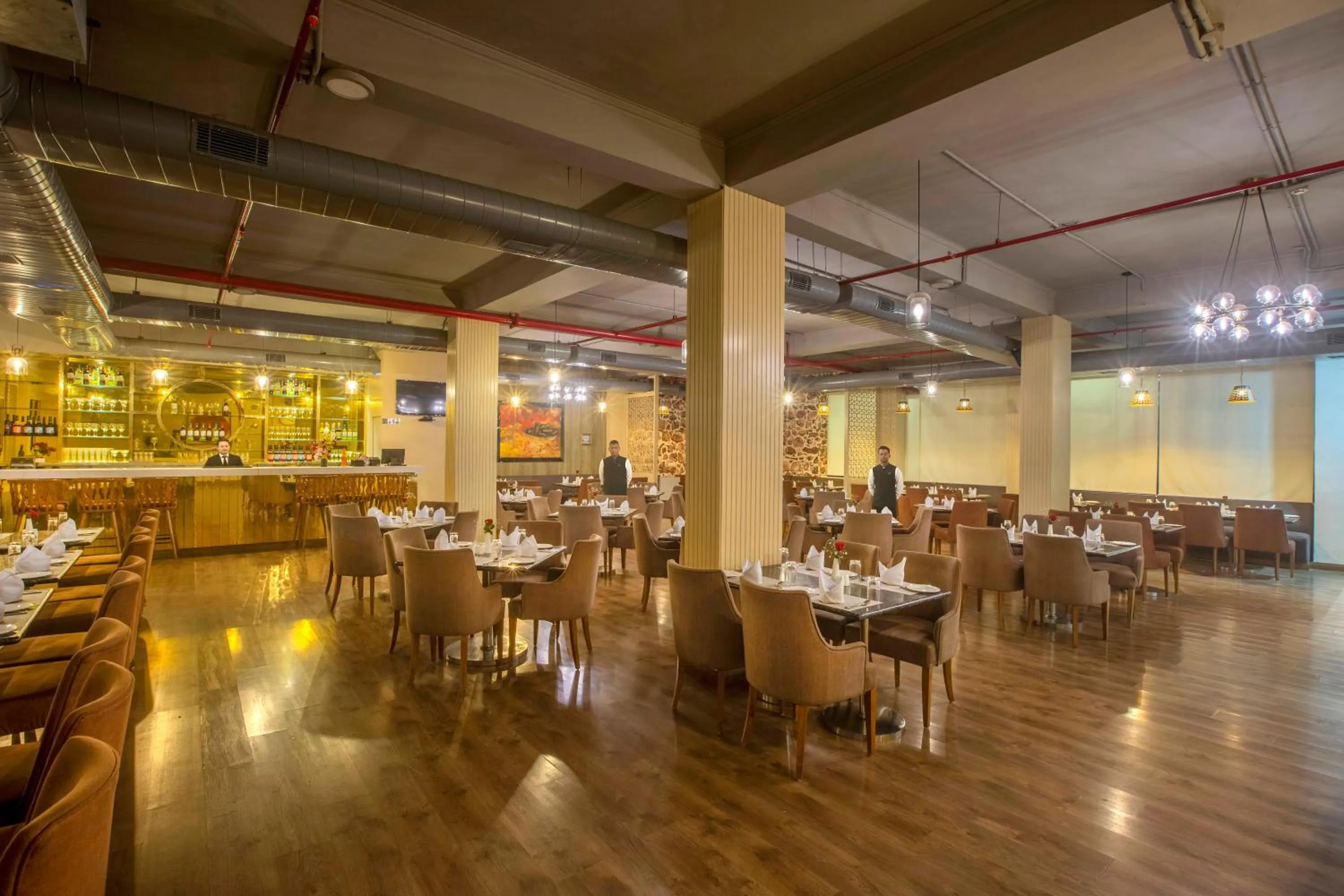 Restaurant/places to eat in Hotel Luxe Opera NH8 - 7km from IGI Airport Delhi