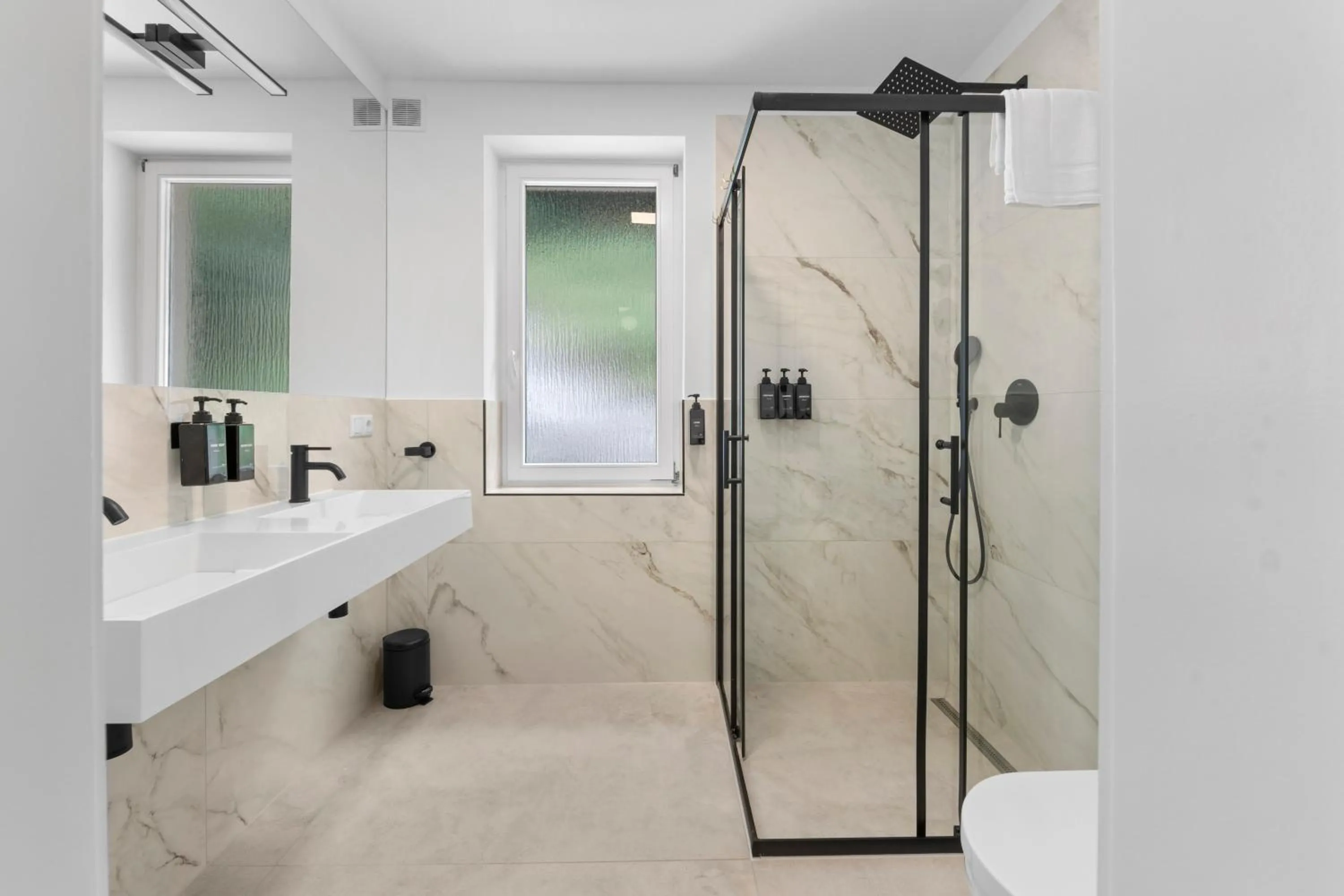 Shower in Residenz Hugo