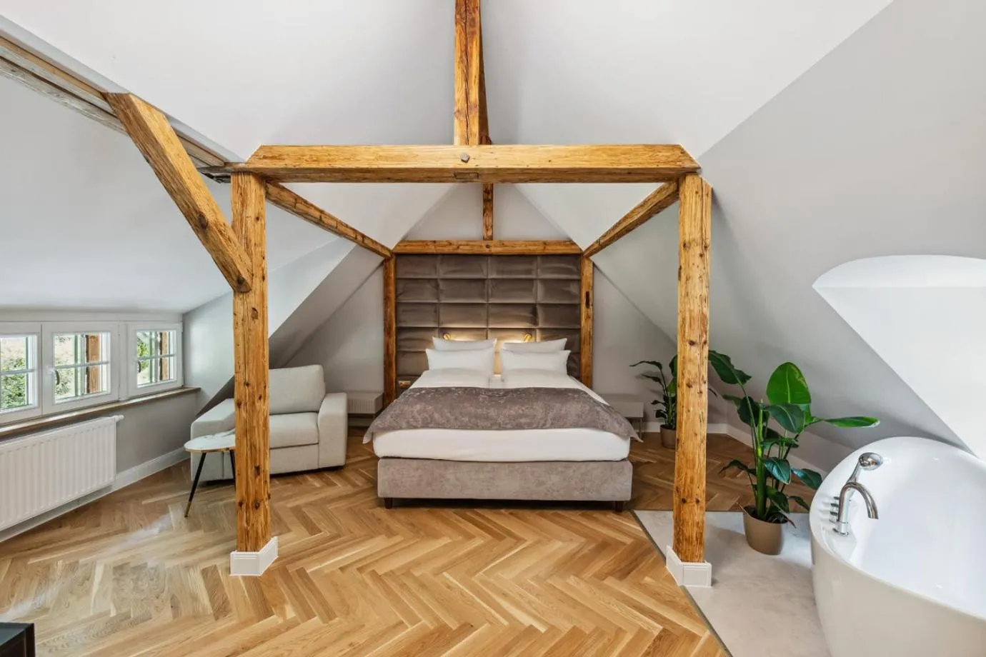 Bed in Residenz Hugo