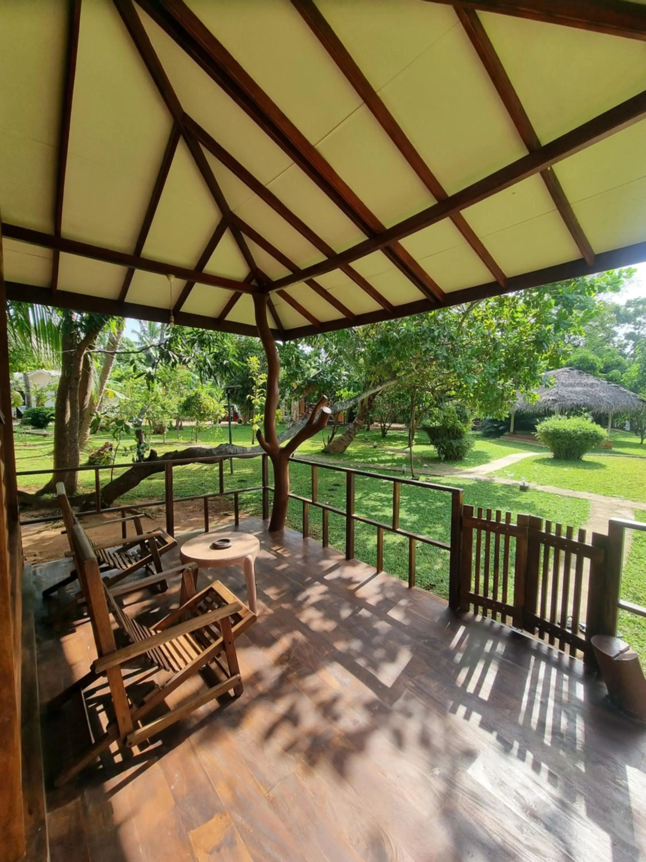 Patio in Liyon Rest sigiriya