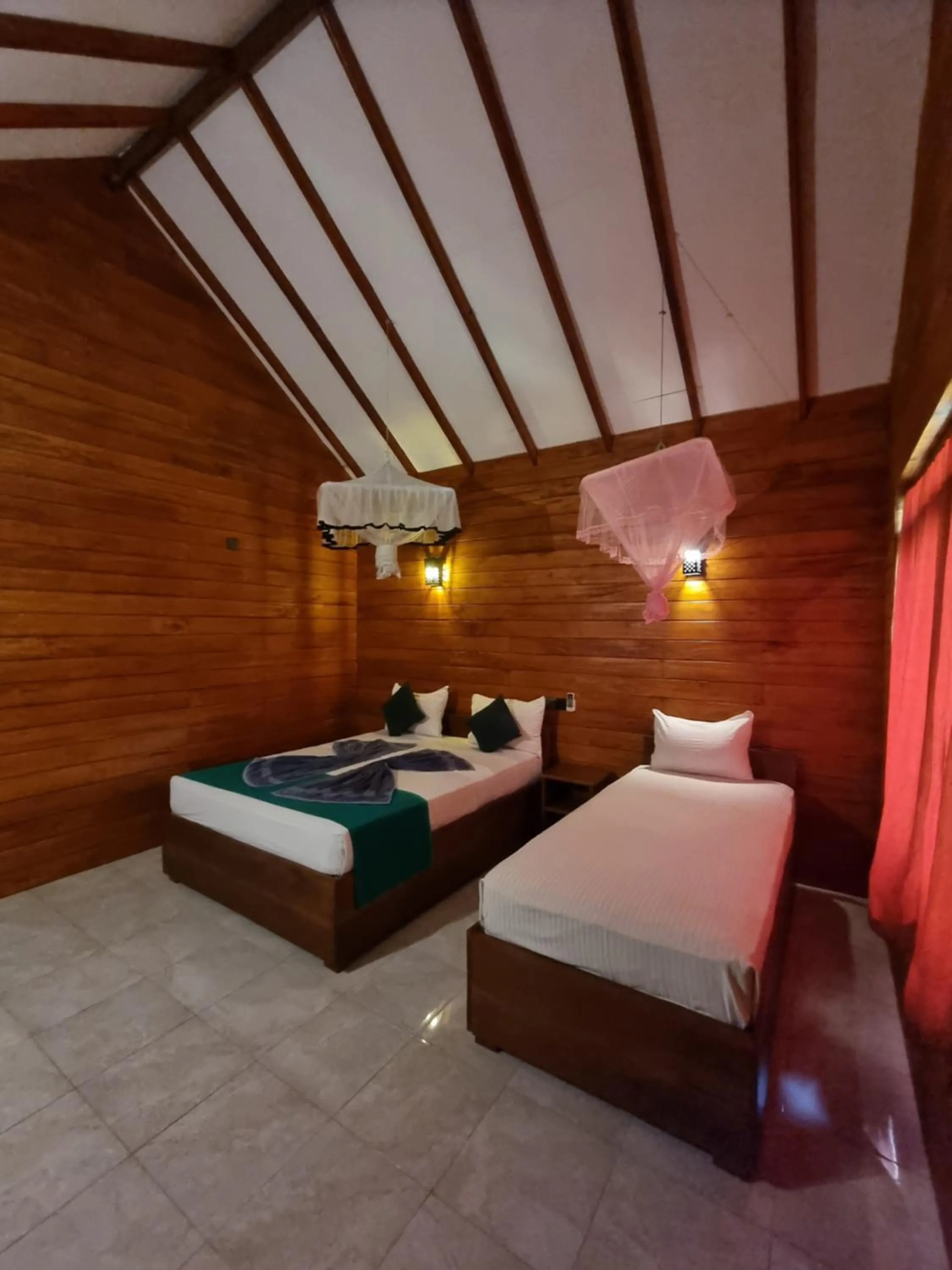 Bed in Liyon Rest sigiriya