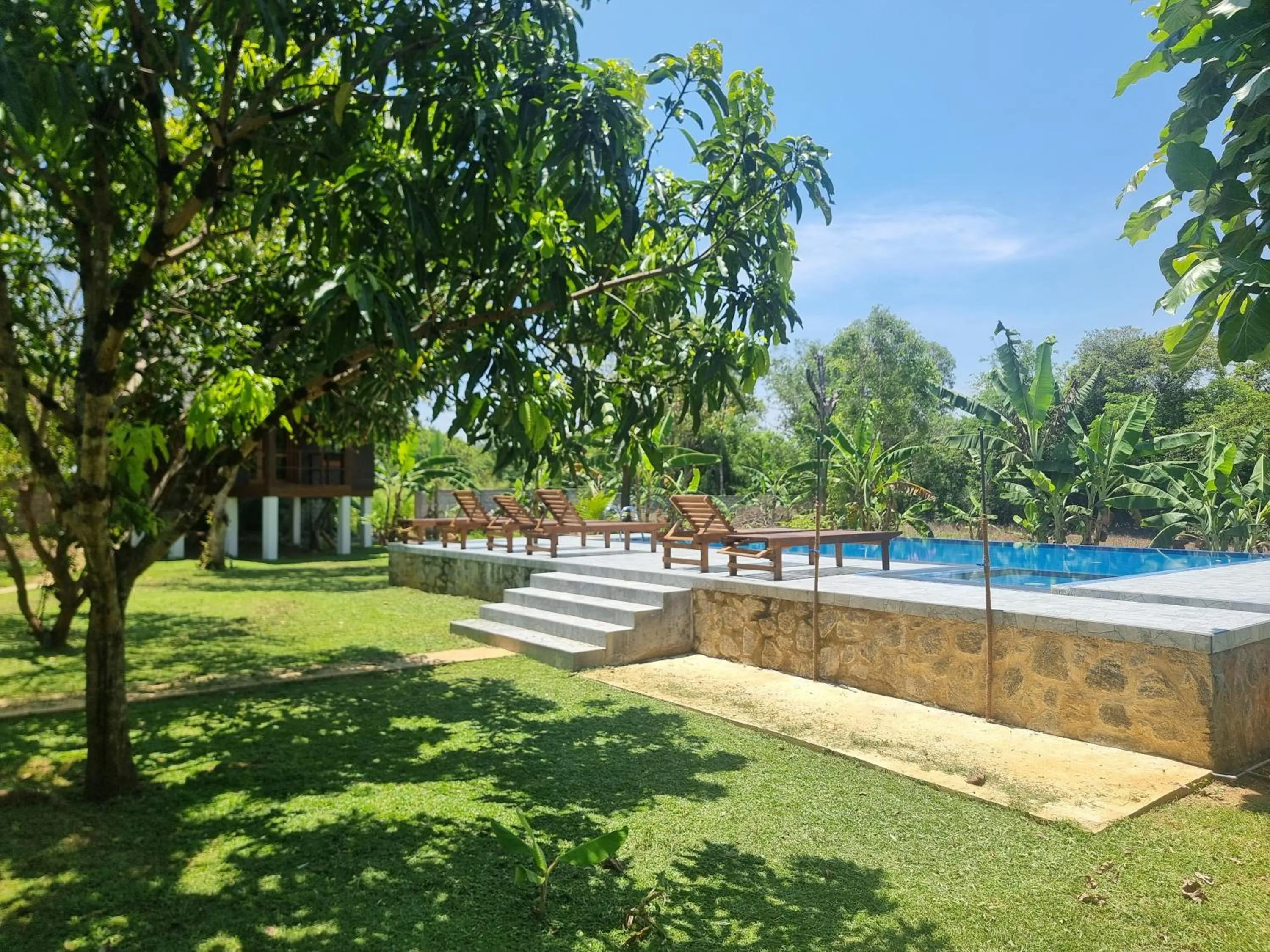Garden view in Liyon Rest sigiriya