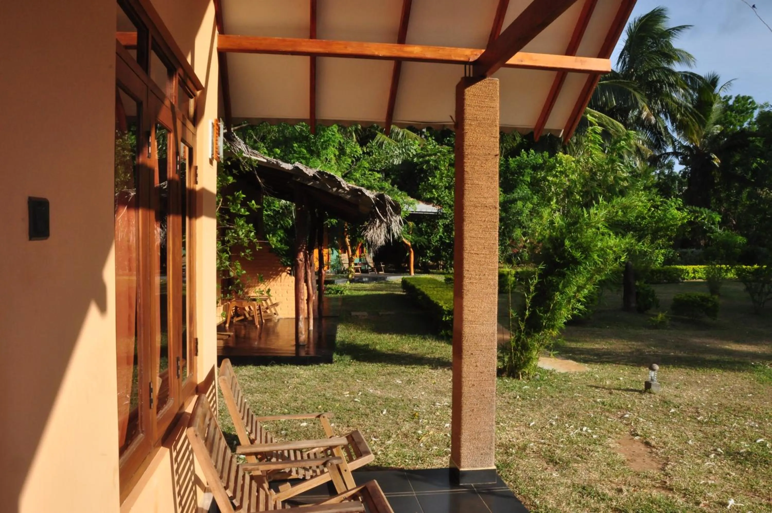 Patio in Liyon Rest sigiriya