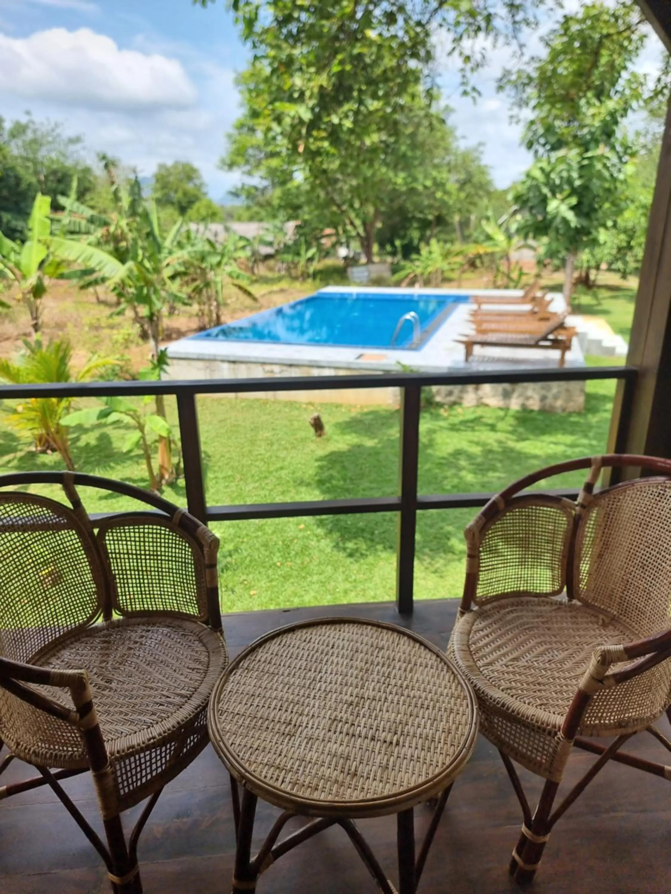 Garden in Liyon Rest sigiriya