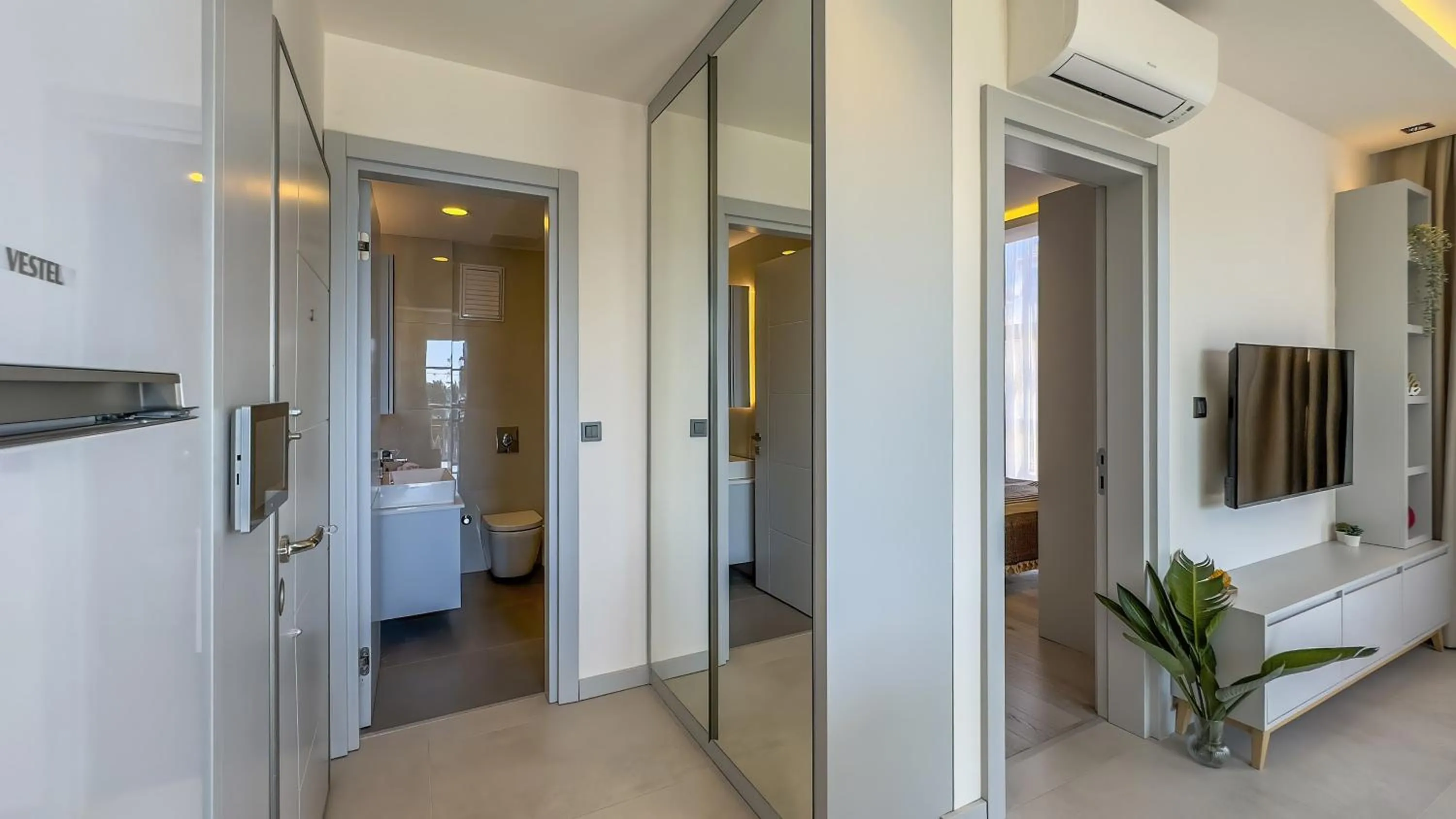 Shower, Bed in Ulu Panorama Residence