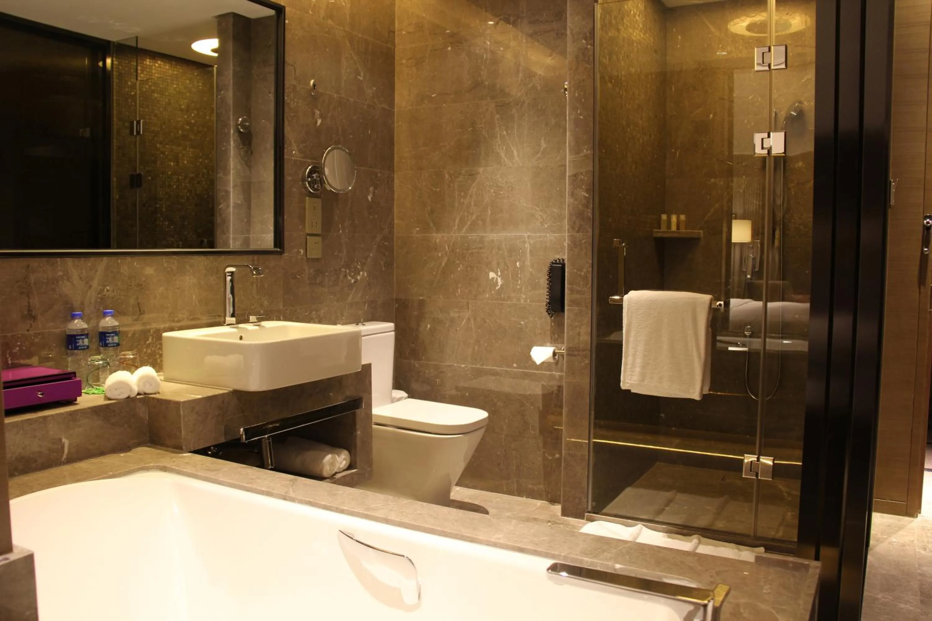 Bathroom in Wyndham JinJiang Hotel