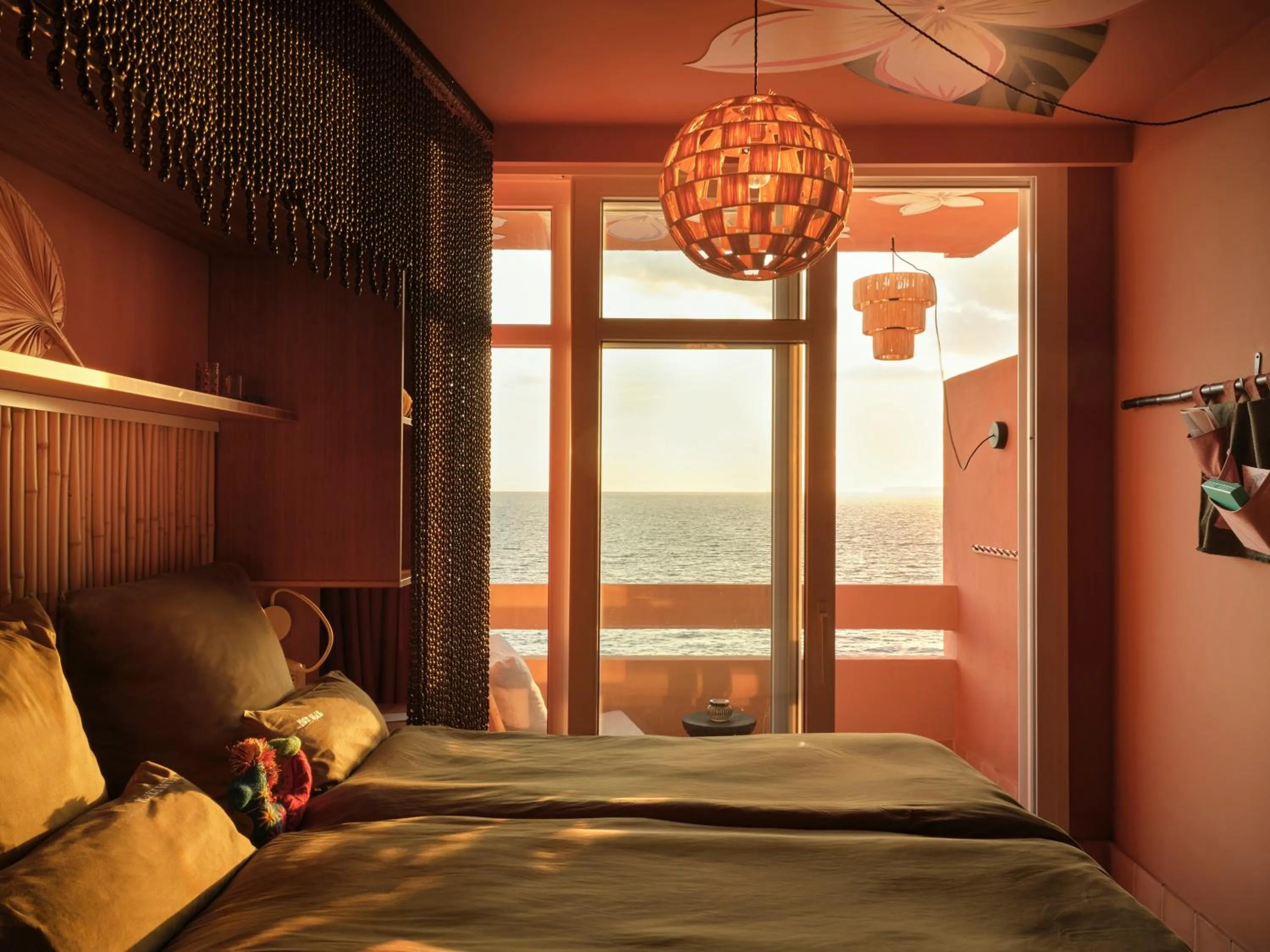 Bedroom, Bed in Bikini Island & Mountain Hotel Es Trenc -Adults only-