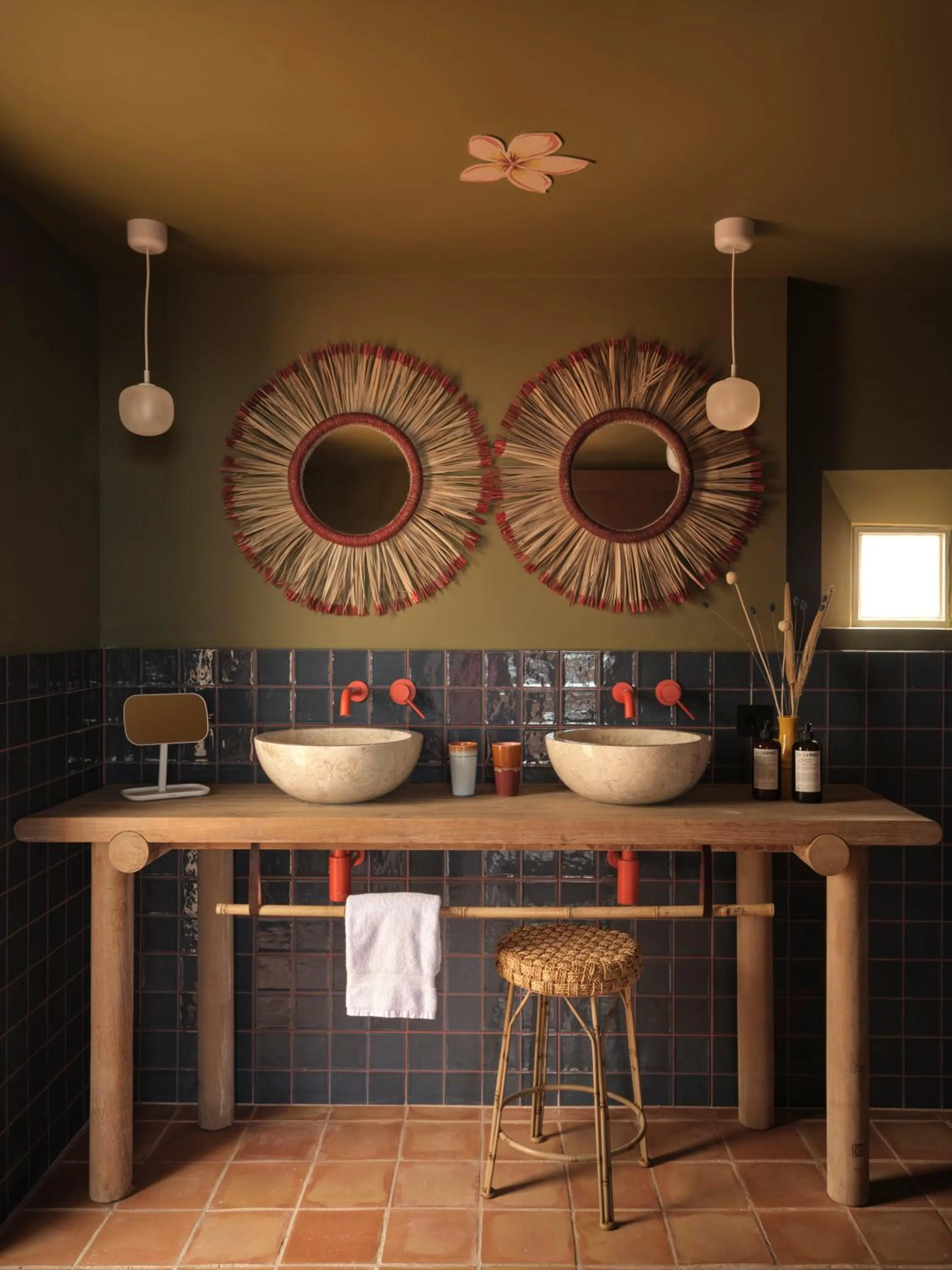 Bathroom in Bikini Island & Mountain Hotel Es Trenc -Adults only-