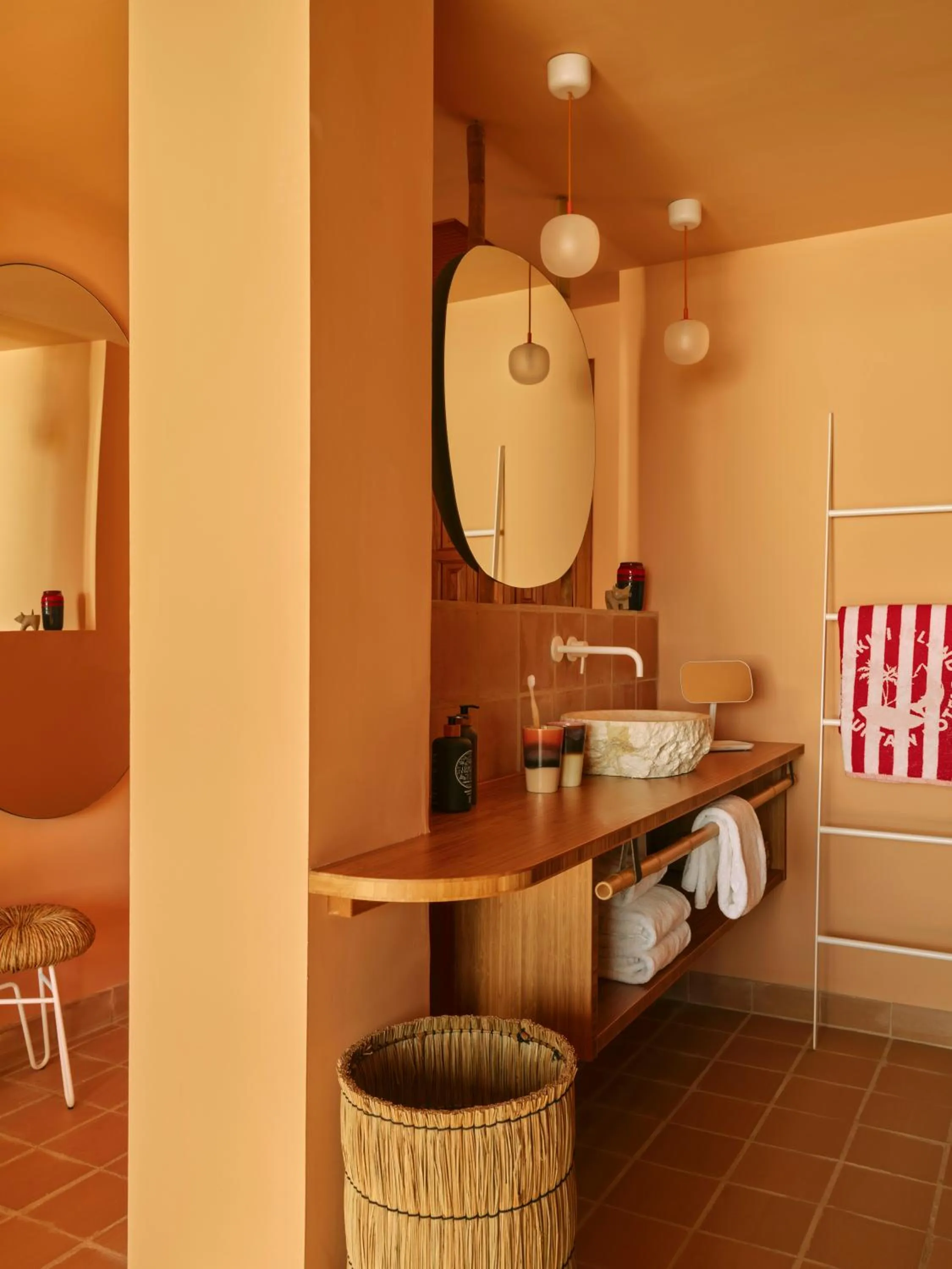 Bathroom in Bikini Island & Mountain Hotel Es Trenc -Adults only-
