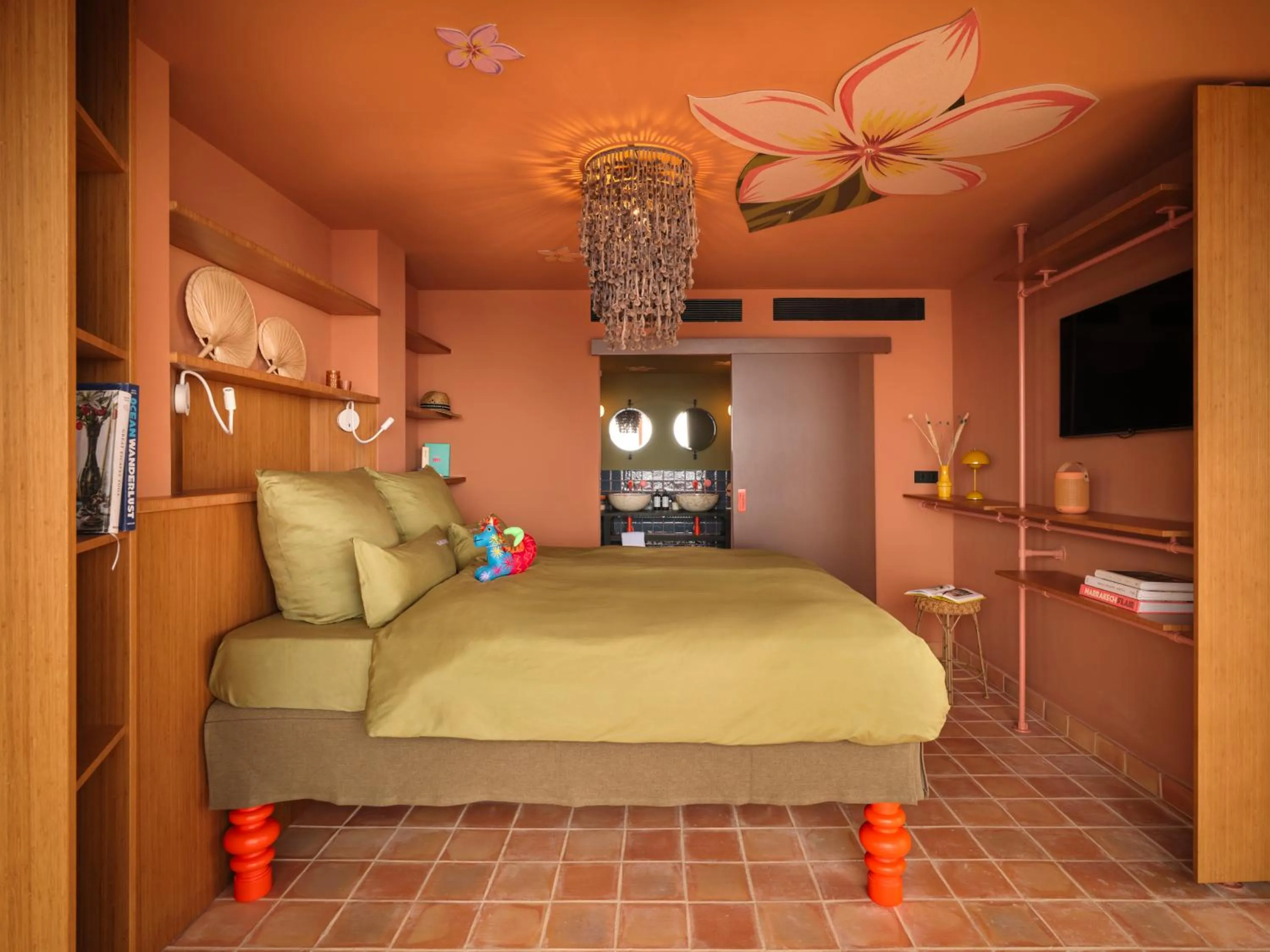 Bed in Bikini Island & Mountain Hotel Es Trenc -Adults only-