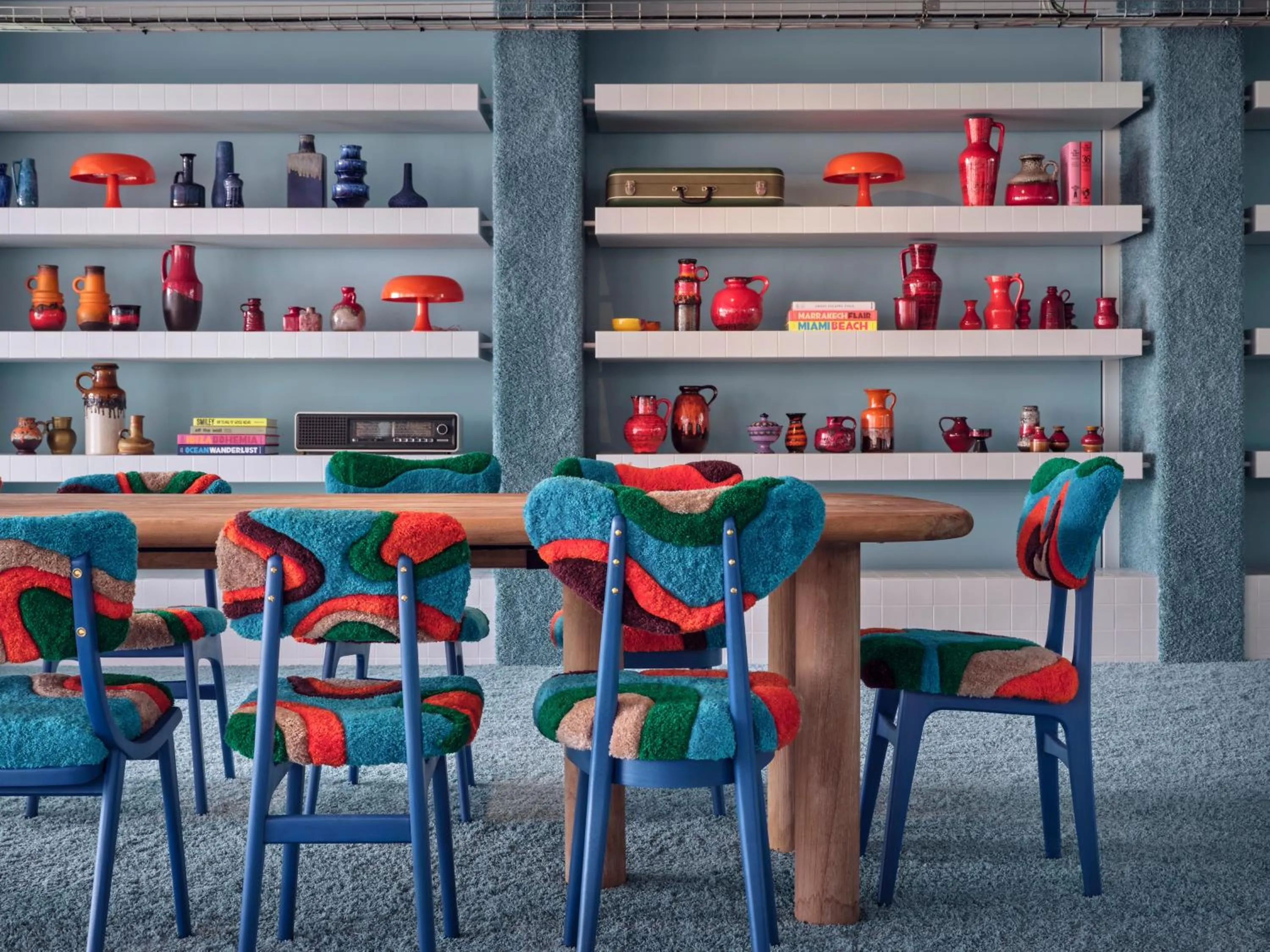 Communal lounge/ TV room in Bikini Island & Mountain Hotel Es Trenc -Adults only-