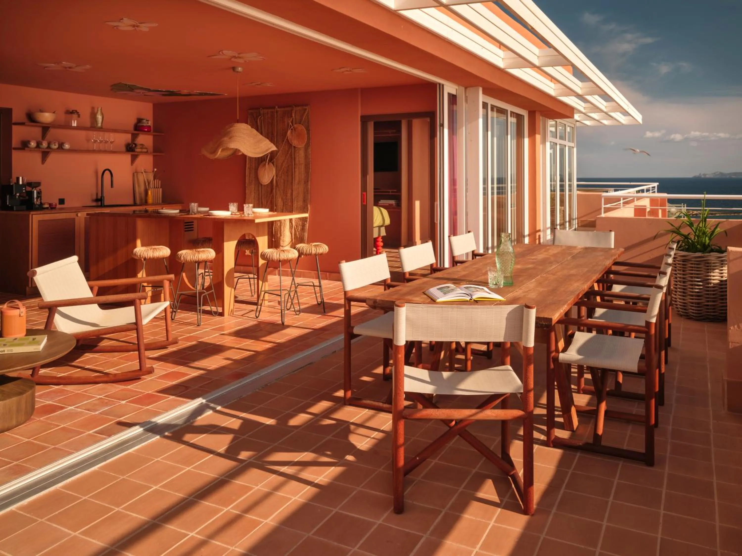 Balcony/Terrace in Bikini Island & Mountain Hotel Es Trenc -Adults only-