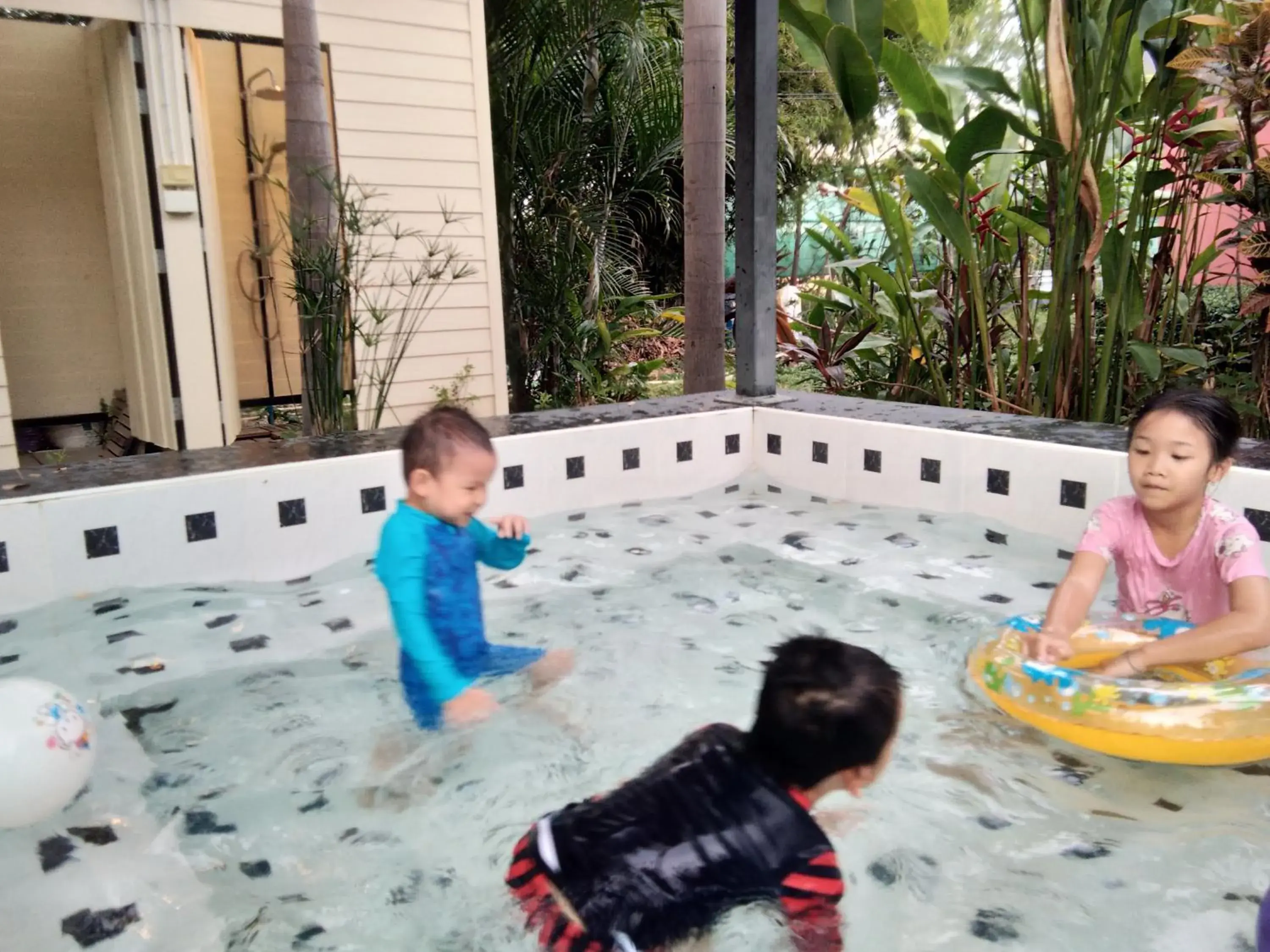 Children in Ban Bang Home Resort