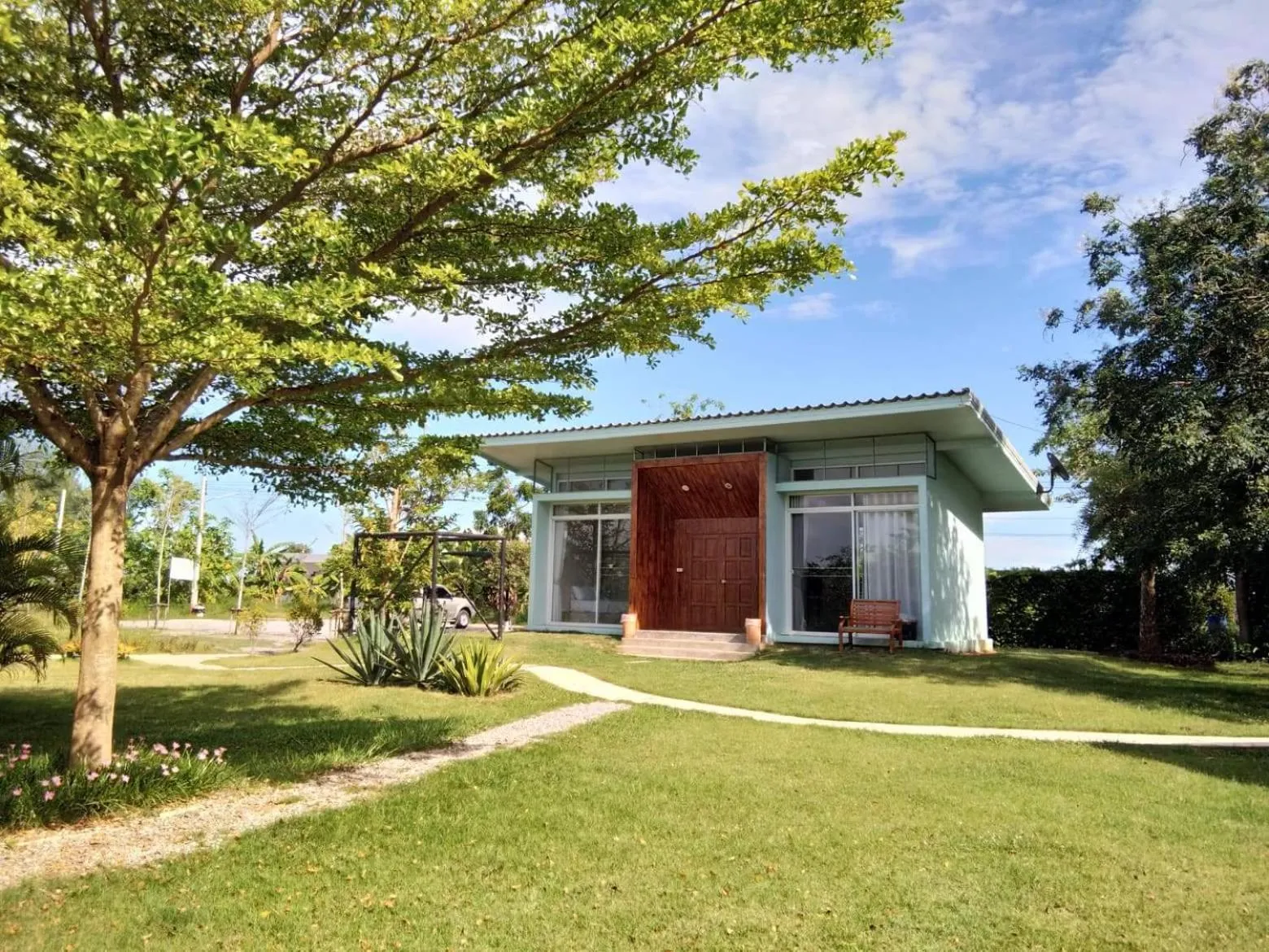 Facade/entrance in Ban Bang Home Resort