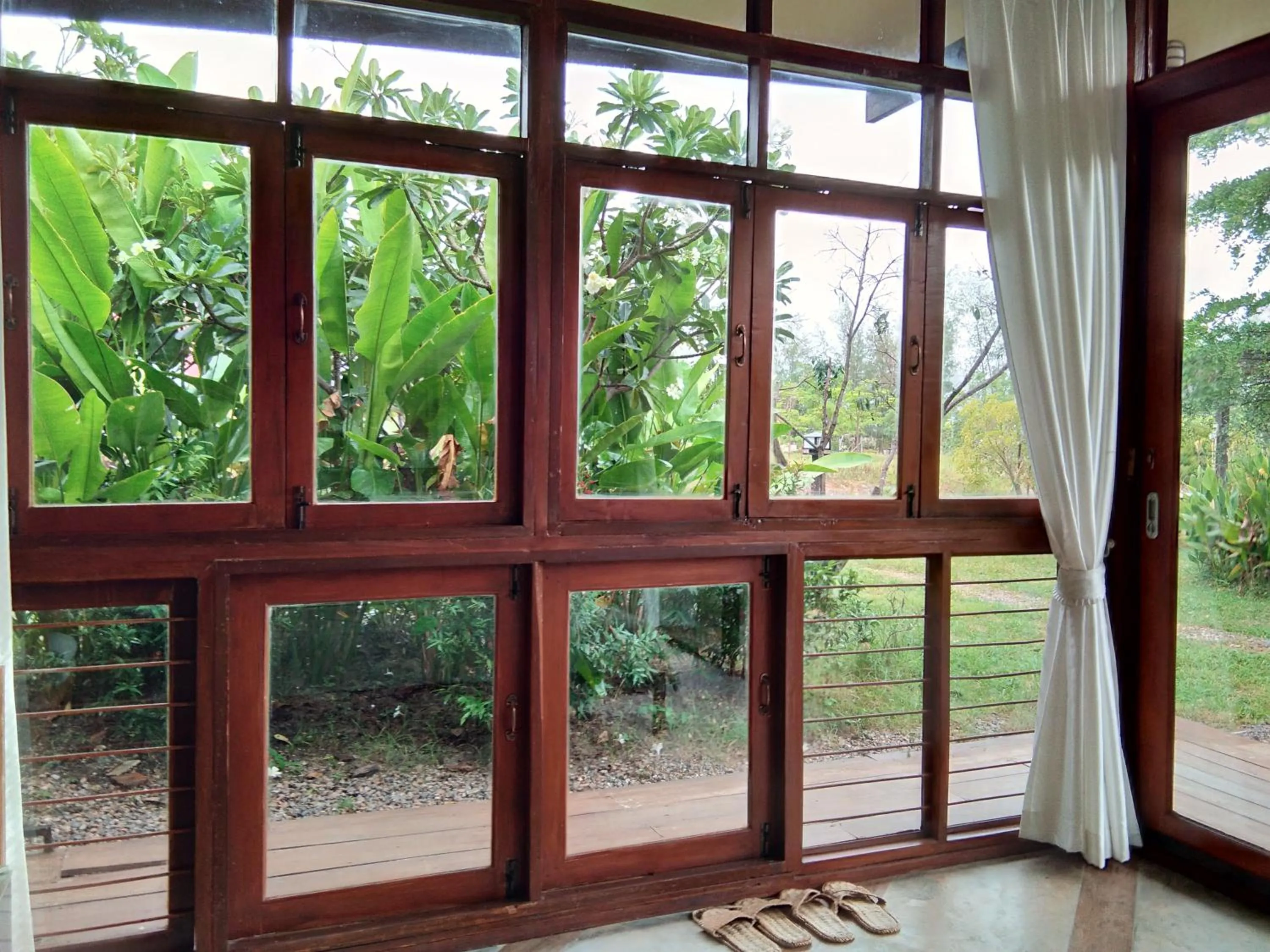 Garden view in Ban Bang Home Resort