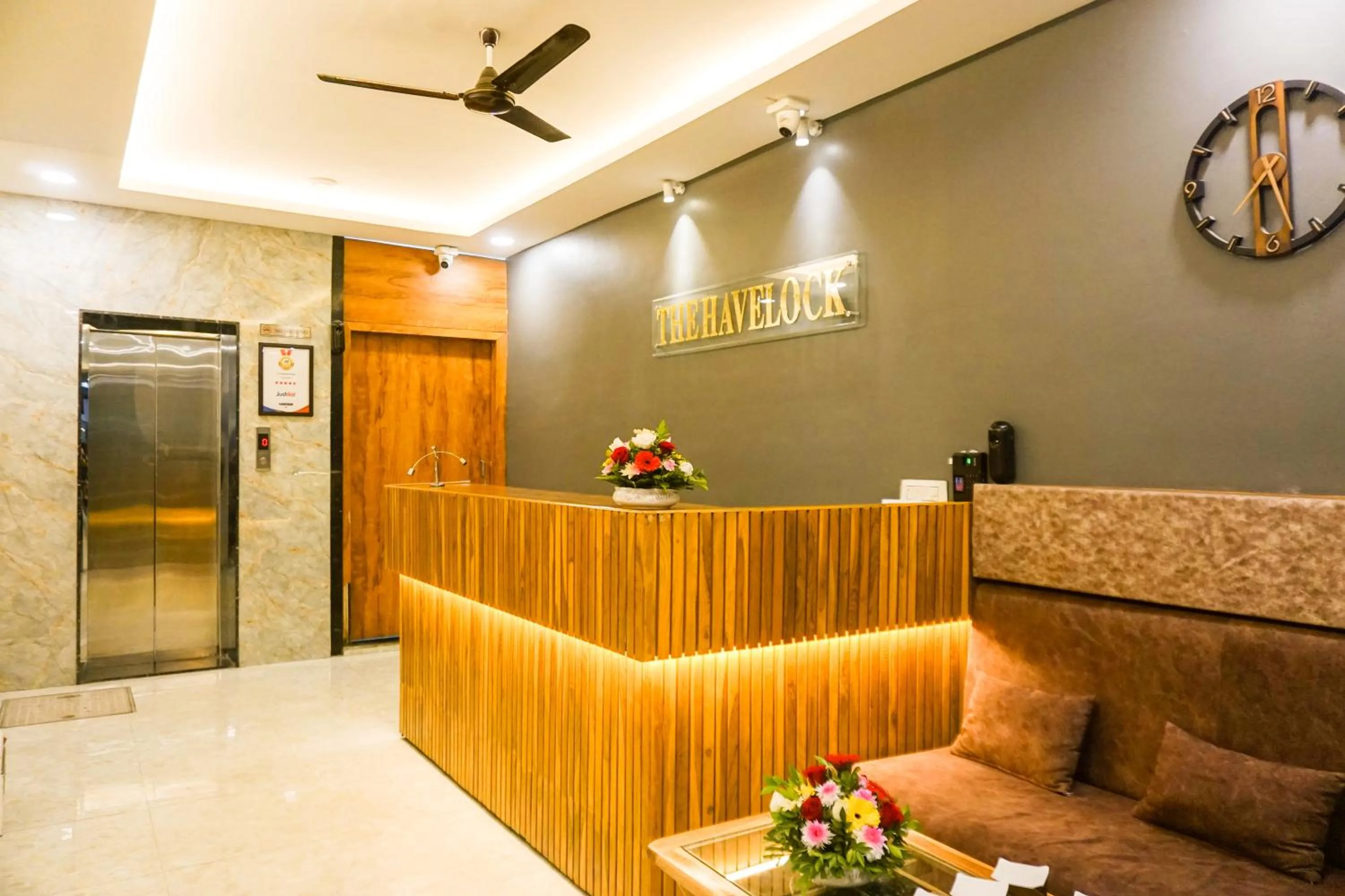 Lobby or reception in The Havelock Hotel, Vijay Nagar