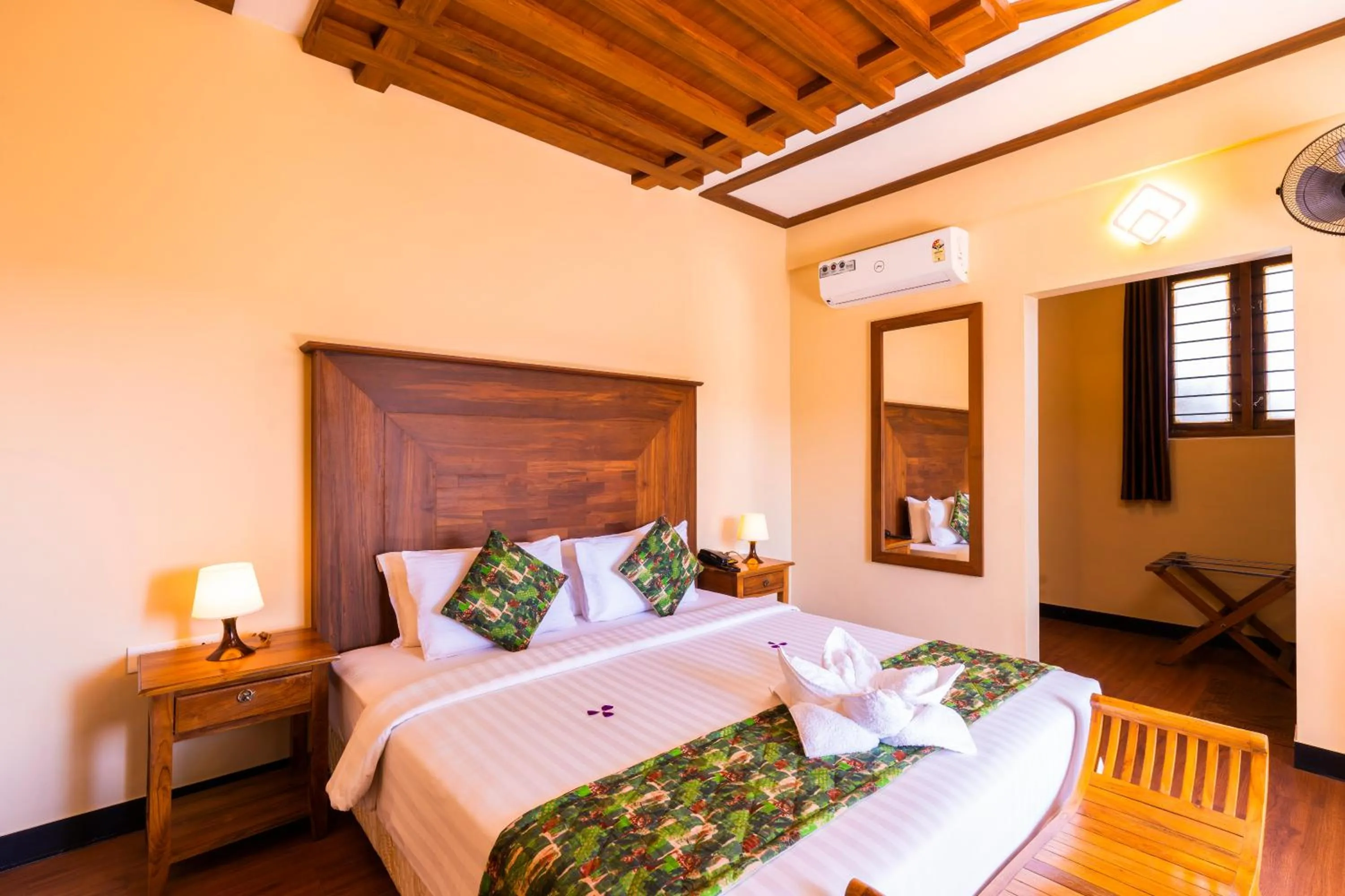 Bed in Winter Vale Green Stay Resorts