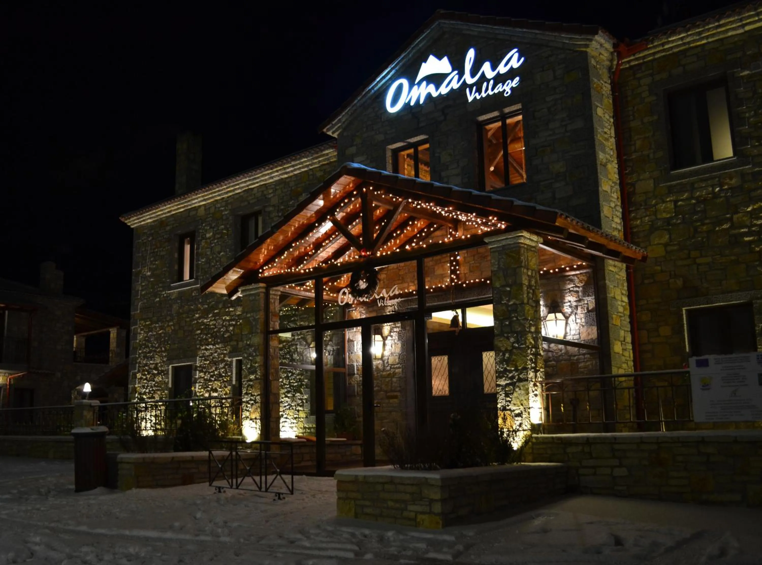 Facade/entrance in Omalia Village