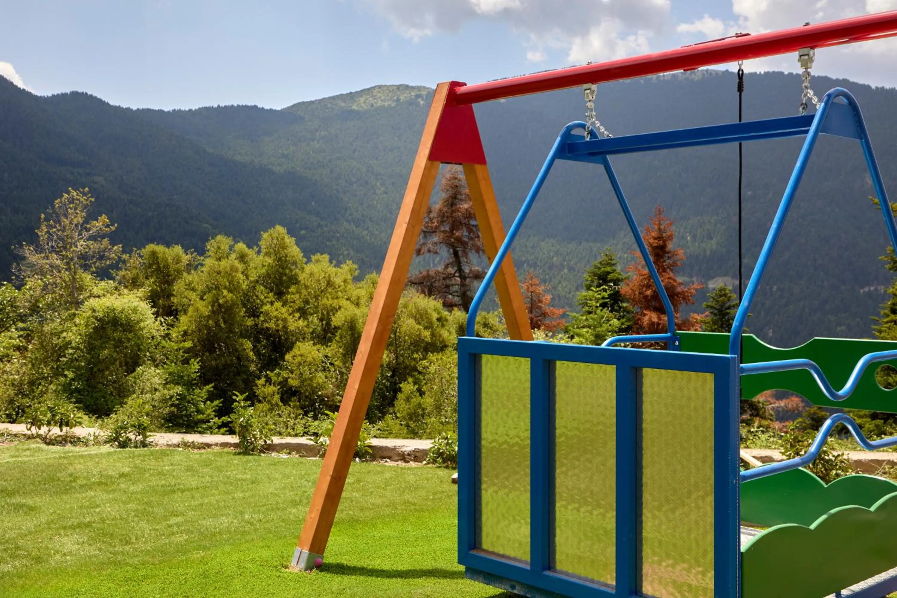Children play ground in Omalia Village