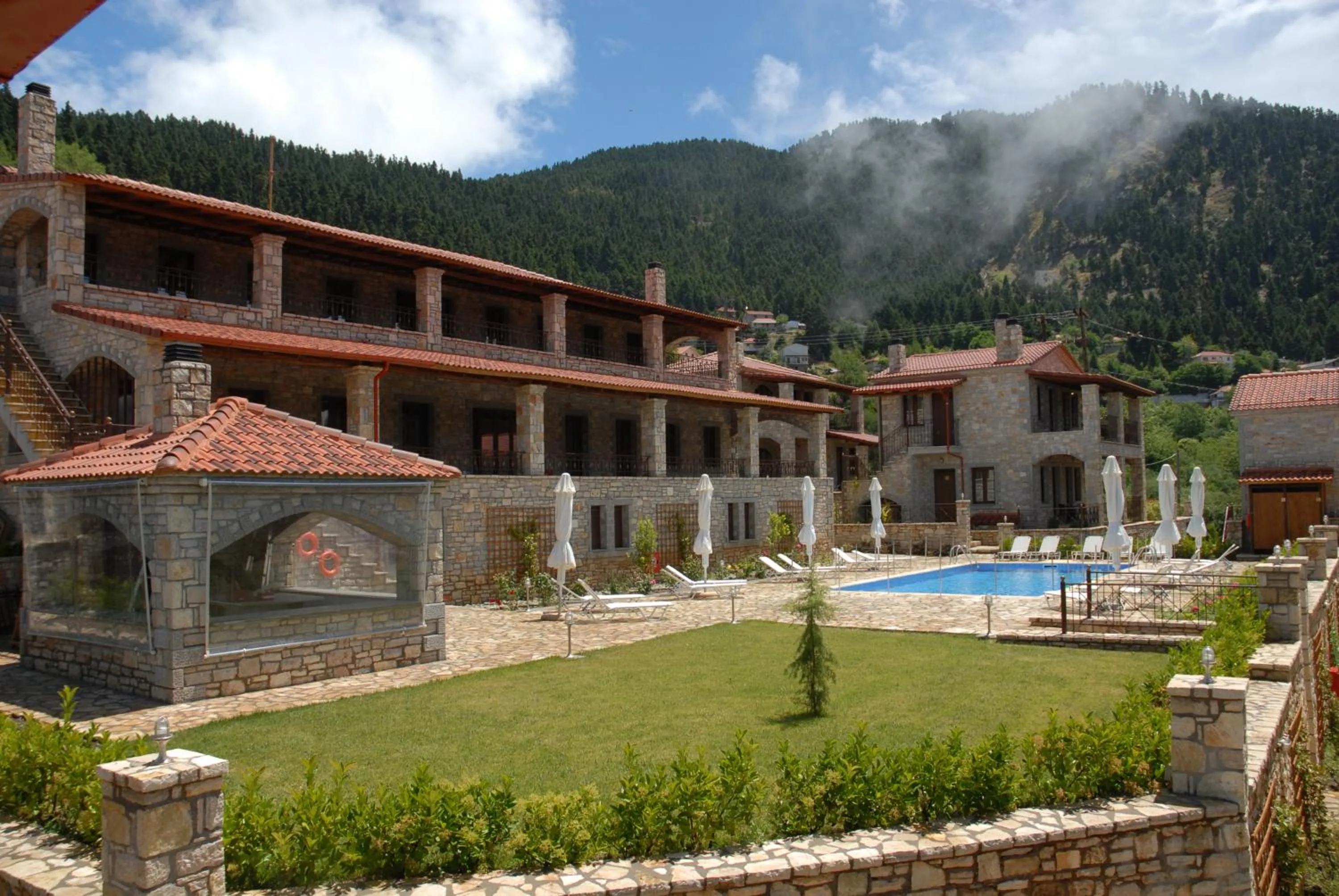 Property building in Omalia Village