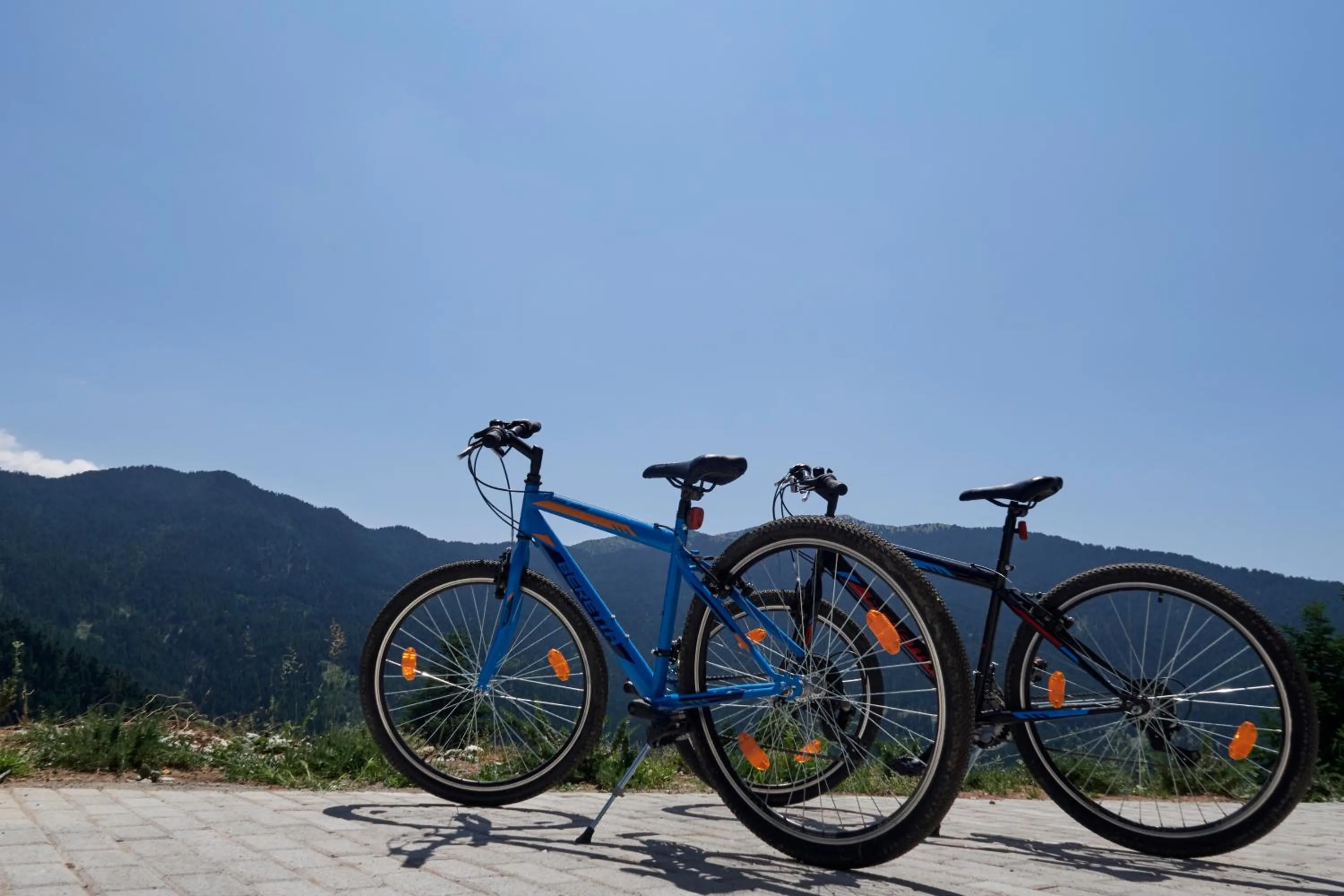 Cycling in Omalia Village